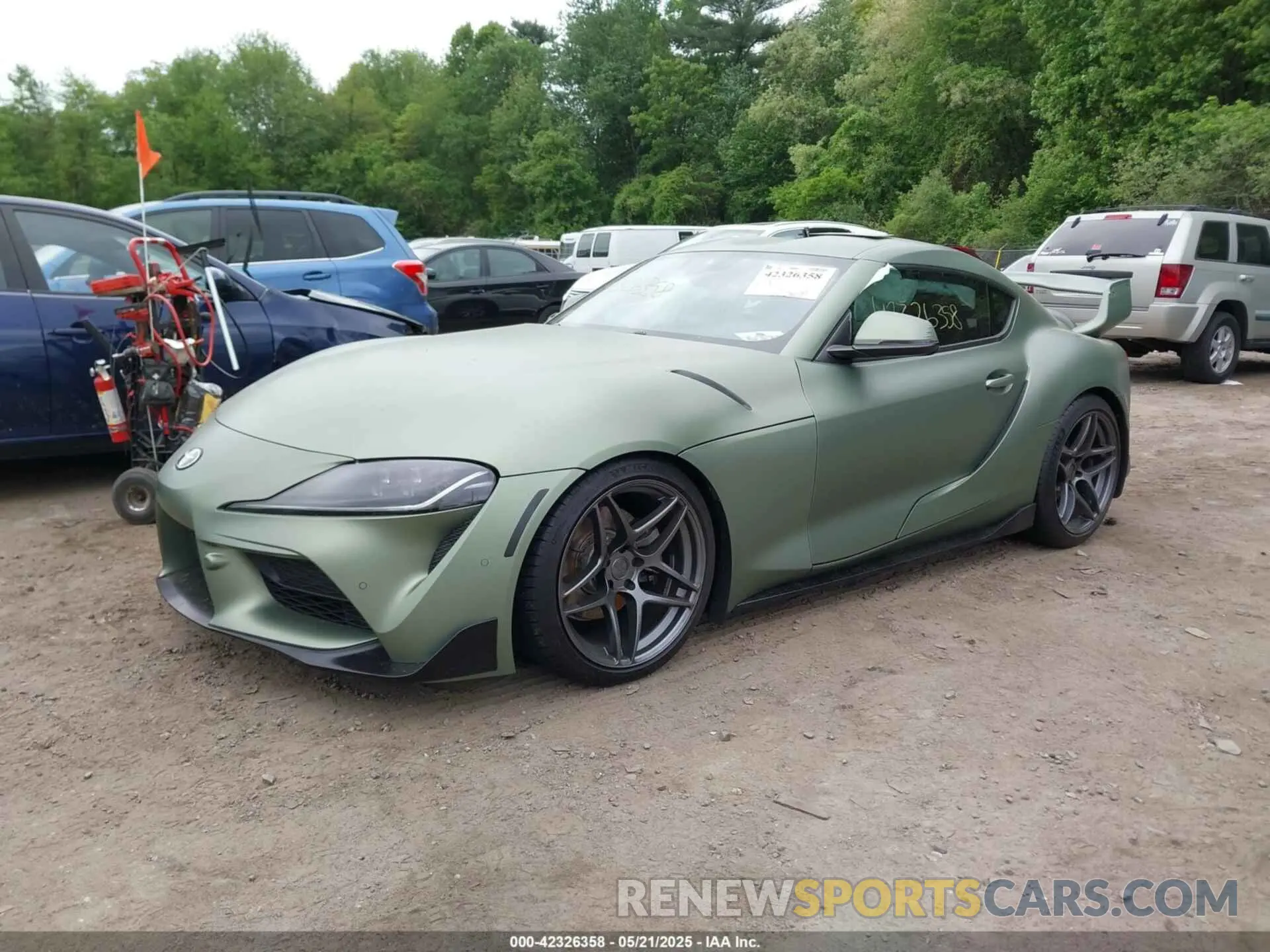 2 Photograph of a damaged car WZ1DB2C09MW039628 TOYOTA GR SUPRA 2021