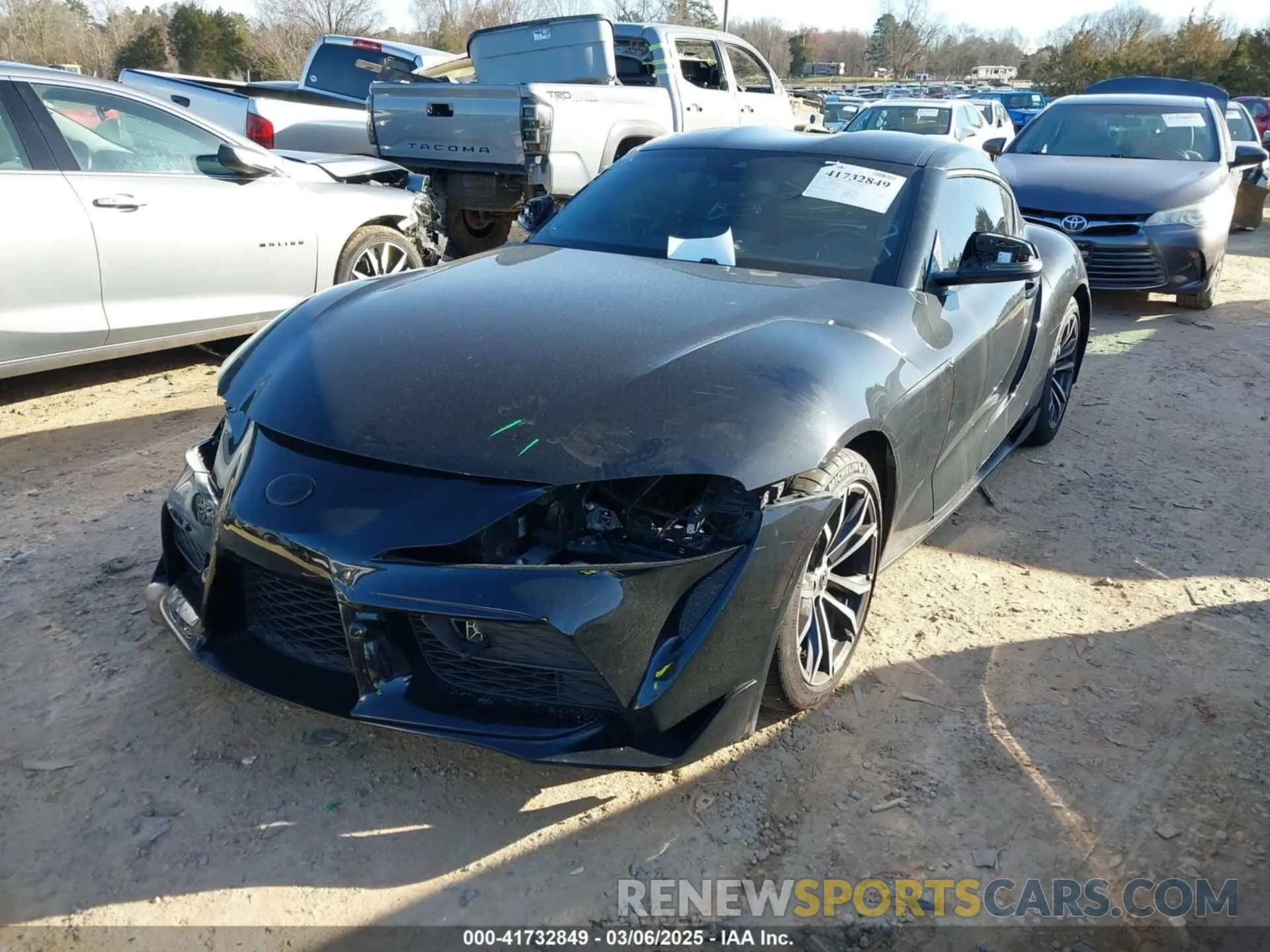 2 Photograph of a damaged car WZ1DB2C09MW043680 TOYOTA GR SUPRA 2021