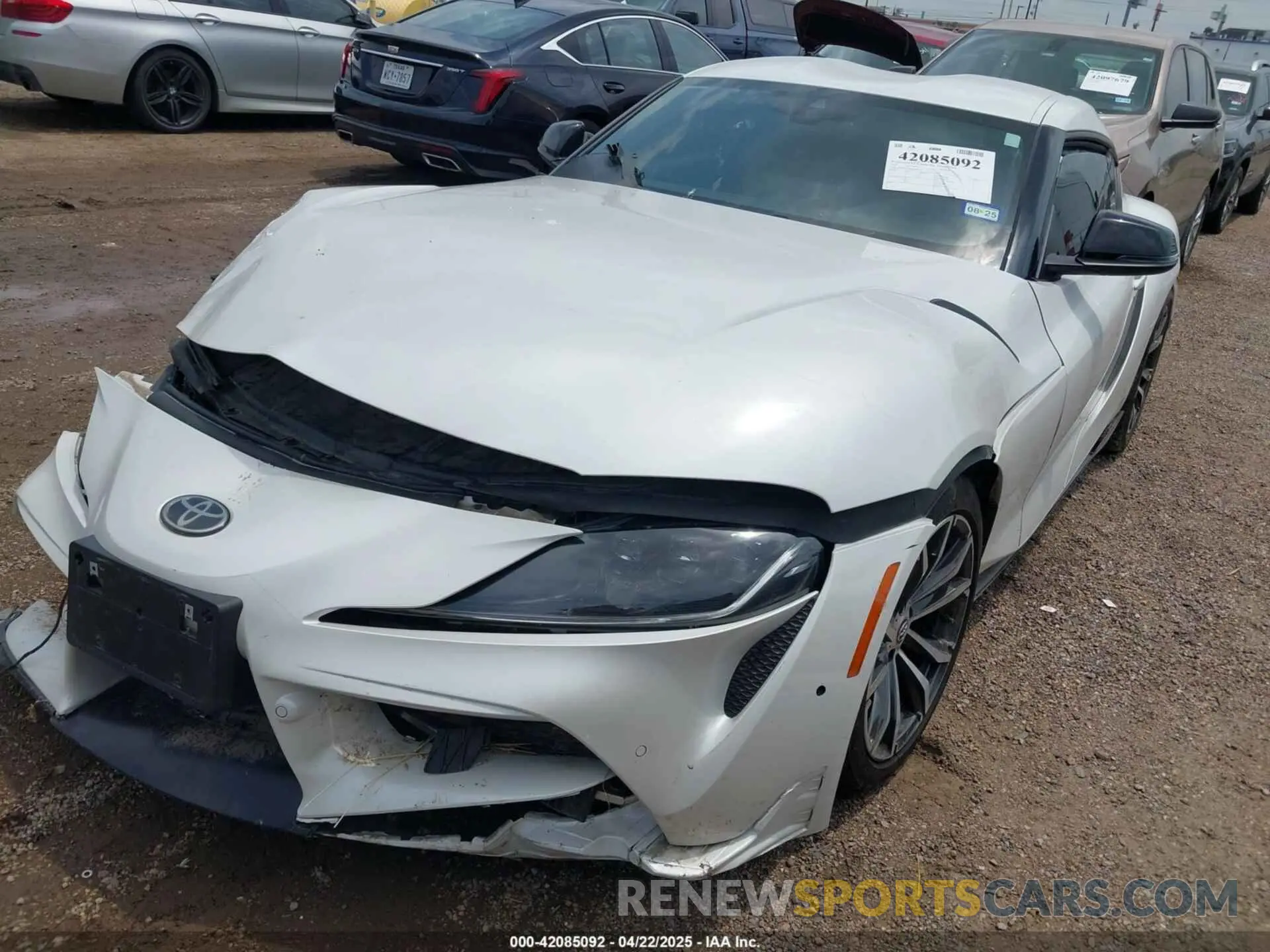2 Photograph of a damaged car WZ1DB2C0XMW043249 TOYOTA GR SUPRA 2021