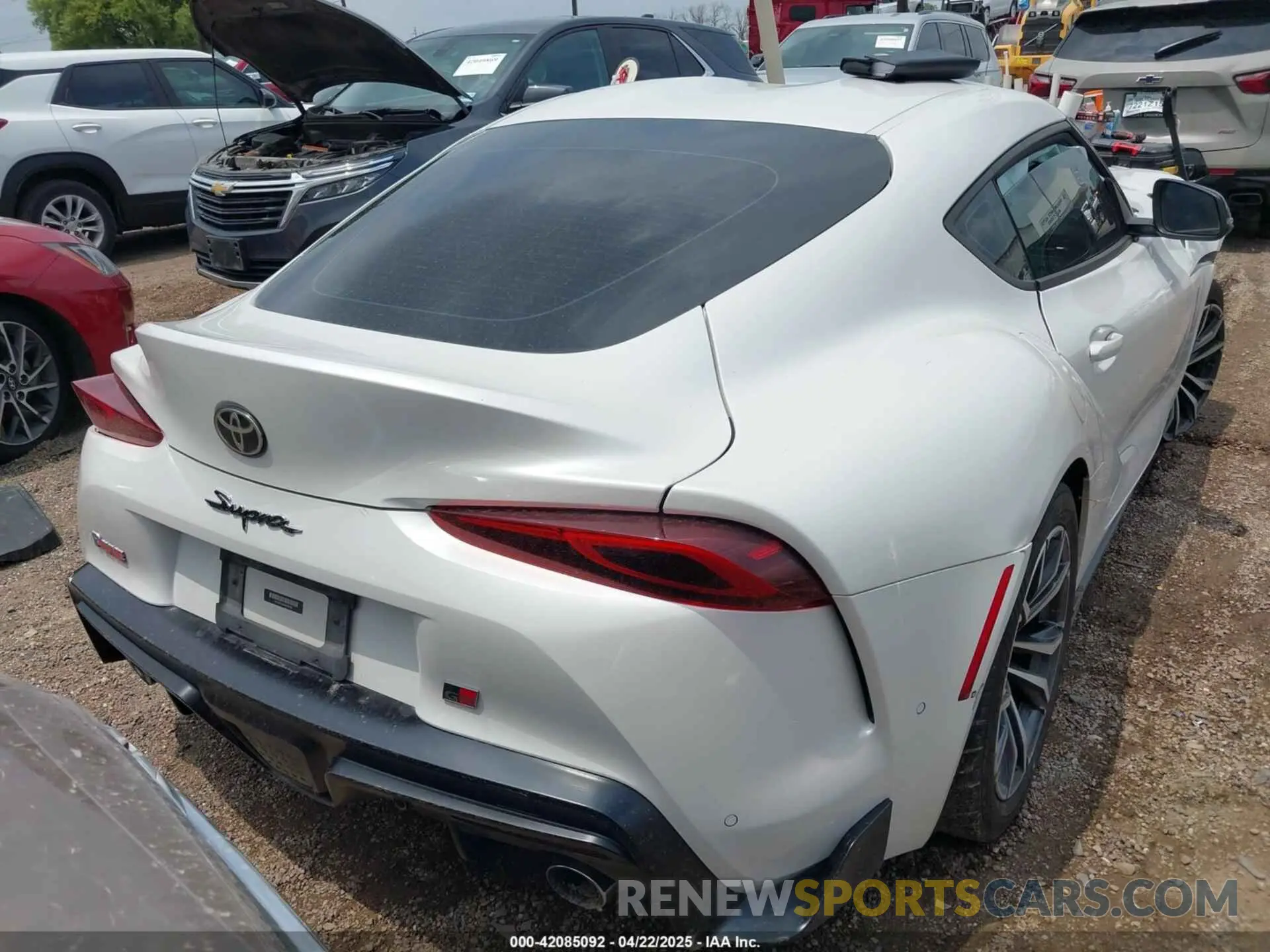 4 Photograph of a damaged car WZ1DB2C0XMW043249 TOYOTA GR SUPRA 2021