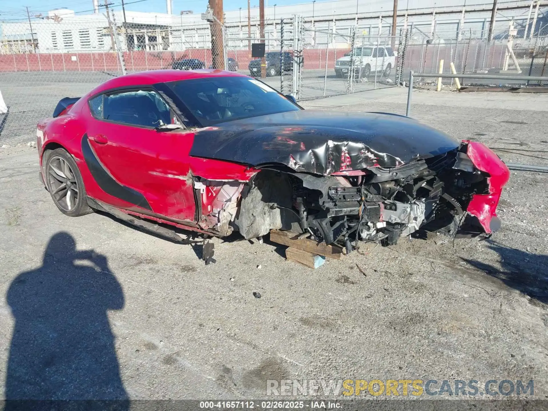 1 Photograph of a damaged car WZ1DB0C01NW053500 TOYOTA GR SUPRA 2022