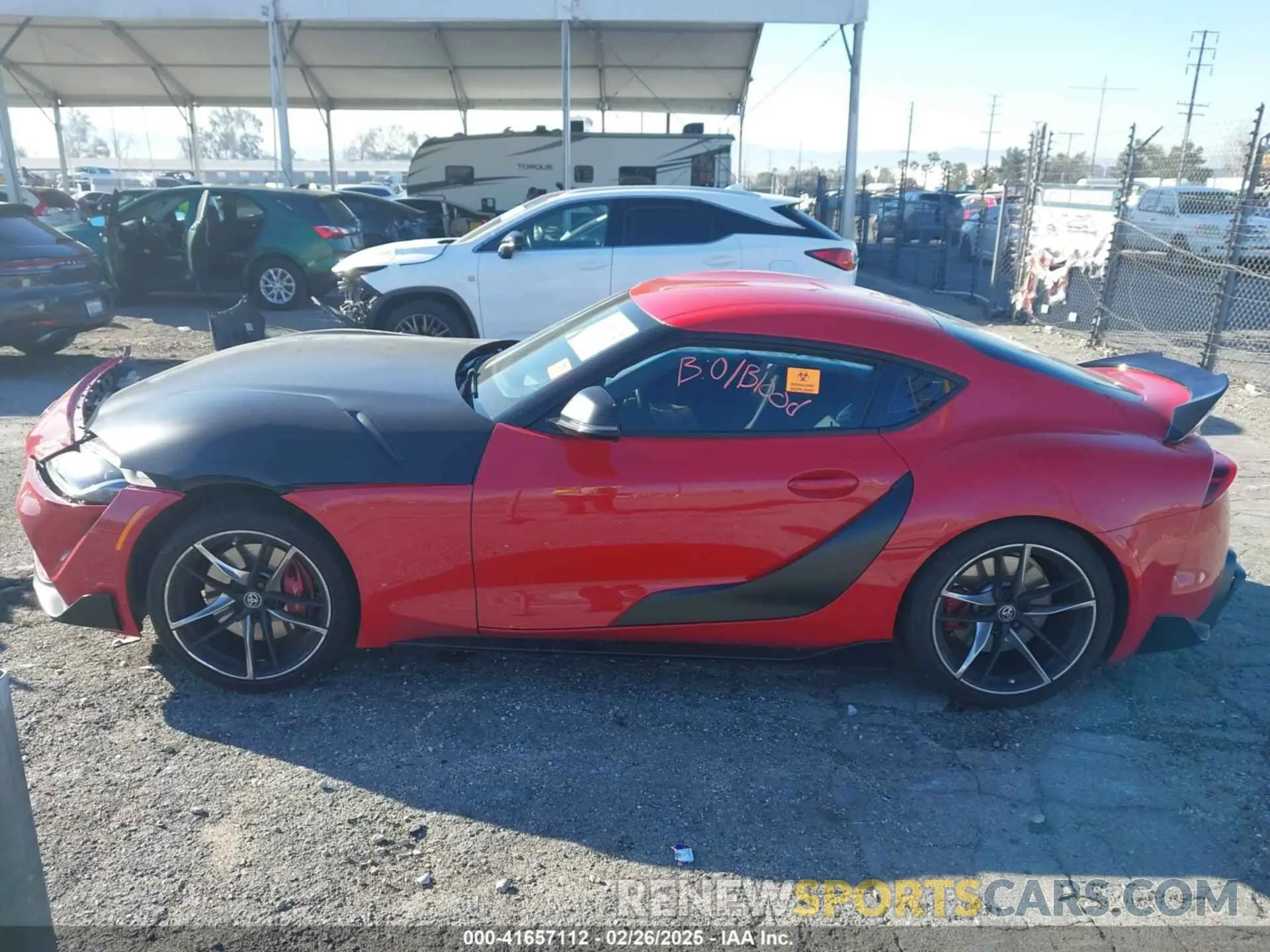 13 Photograph of a damaged car WZ1DB0C01NW053500 TOYOTA GR SUPRA 2022