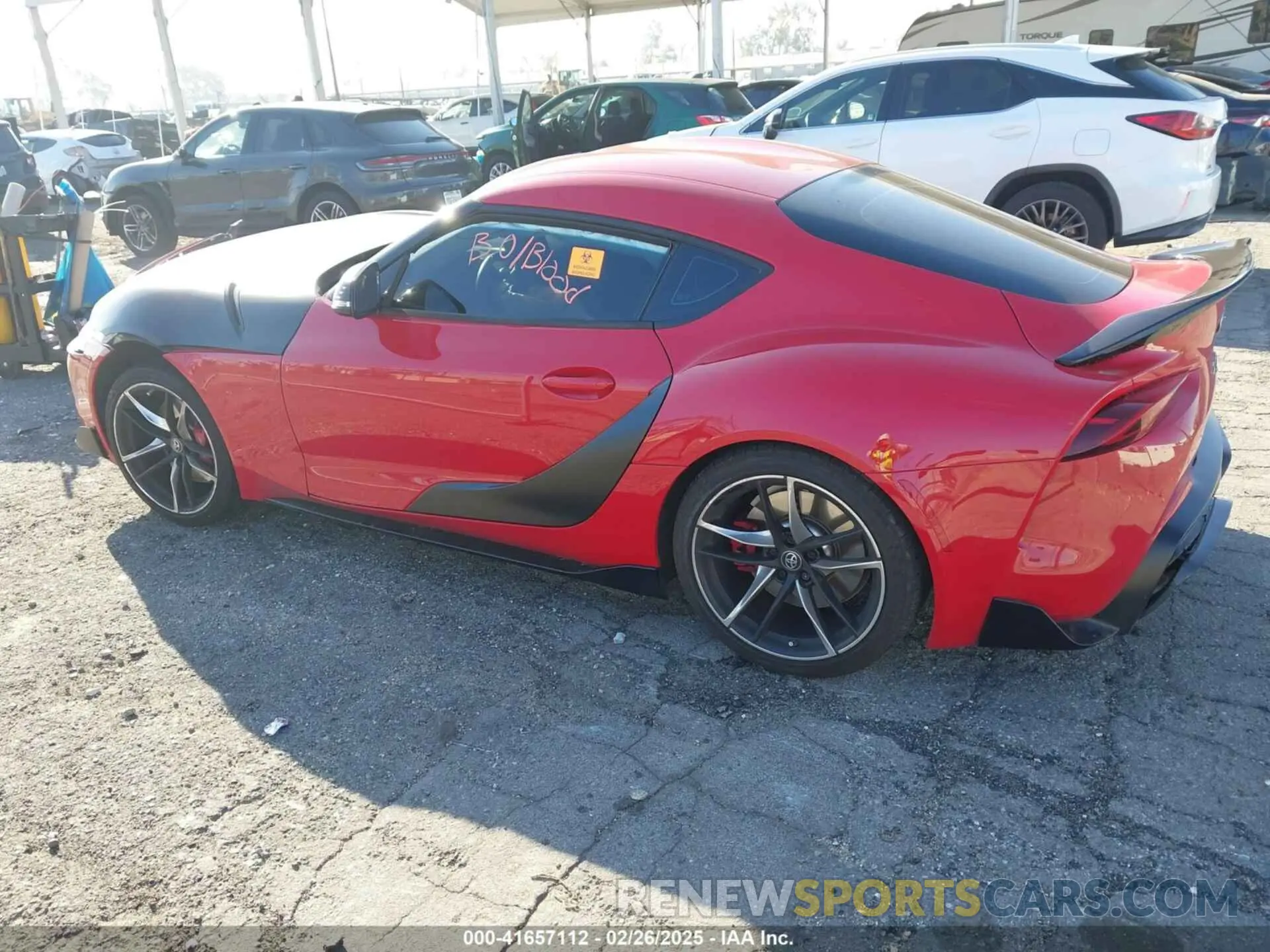 3 Photograph of a damaged car WZ1DB0C01NW053500 TOYOTA GR SUPRA 2022