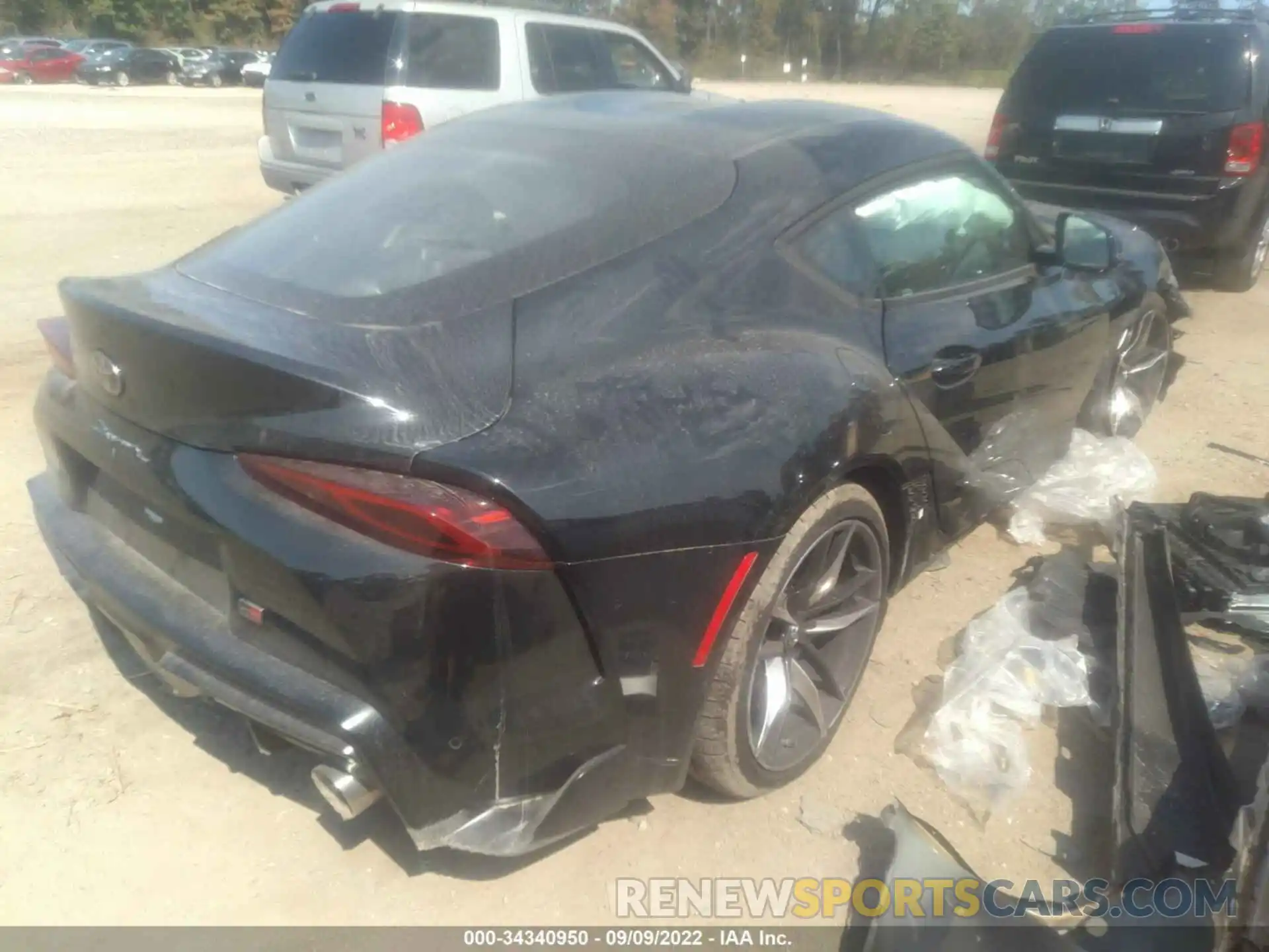 4 Photograph of a damaged car WZ1DB0C02NW052713 TOYOTA GR SUPRA 2022