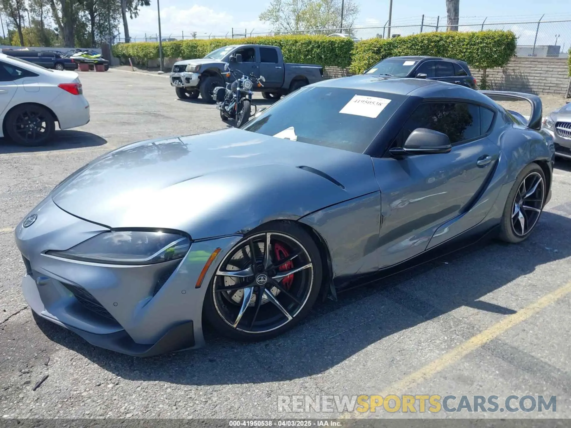 2 Photograph of a damaged car WZ1DB0C03NW050498 TOYOTA GR SUPRA 2022