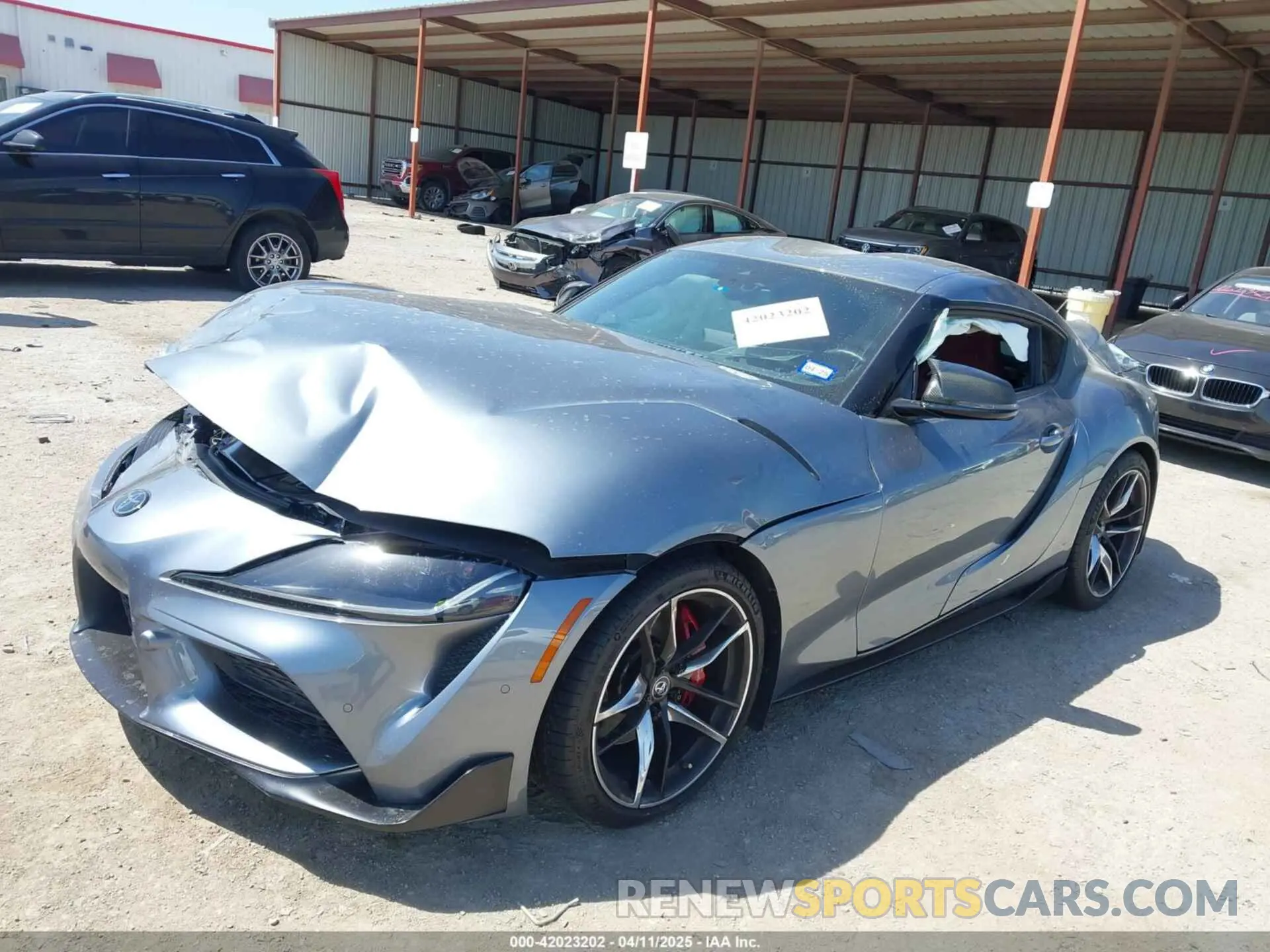 2 Photograph of a damaged car WZ1DB0C05NW050664 TOYOTA GR SUPRA 2022