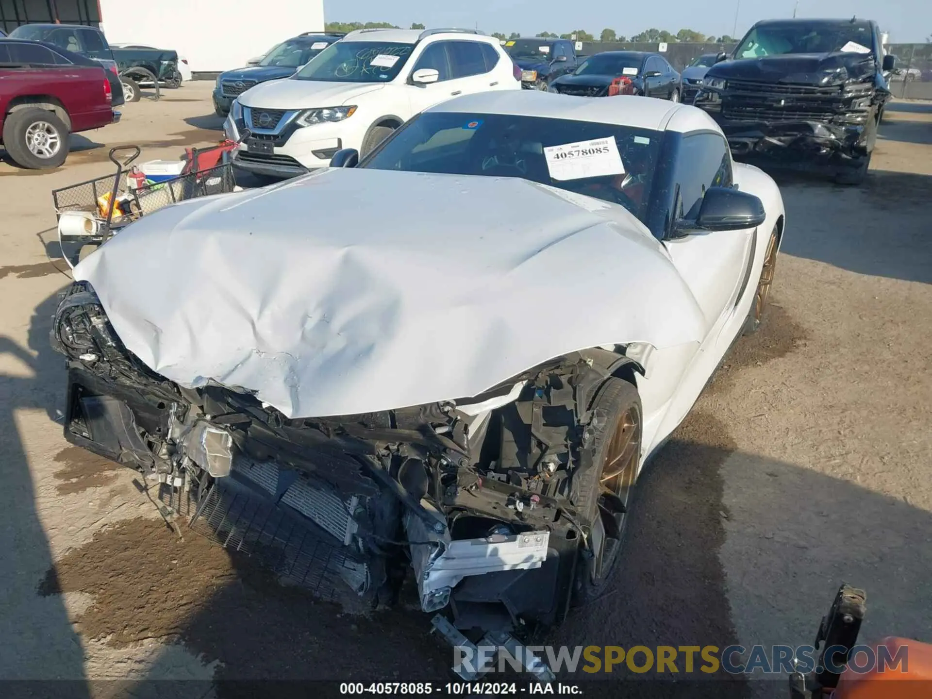 2 Photograph of a damaged car WZ1DB0C0XNW052068 TOYOTA GR SUPRA 2022