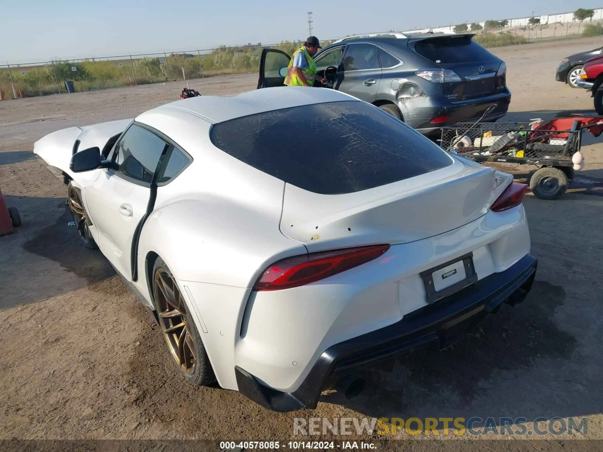 3 Photograph of a damaged car WZ1DB0C0XNW052068 TOYOTA GR SUPRA 2022