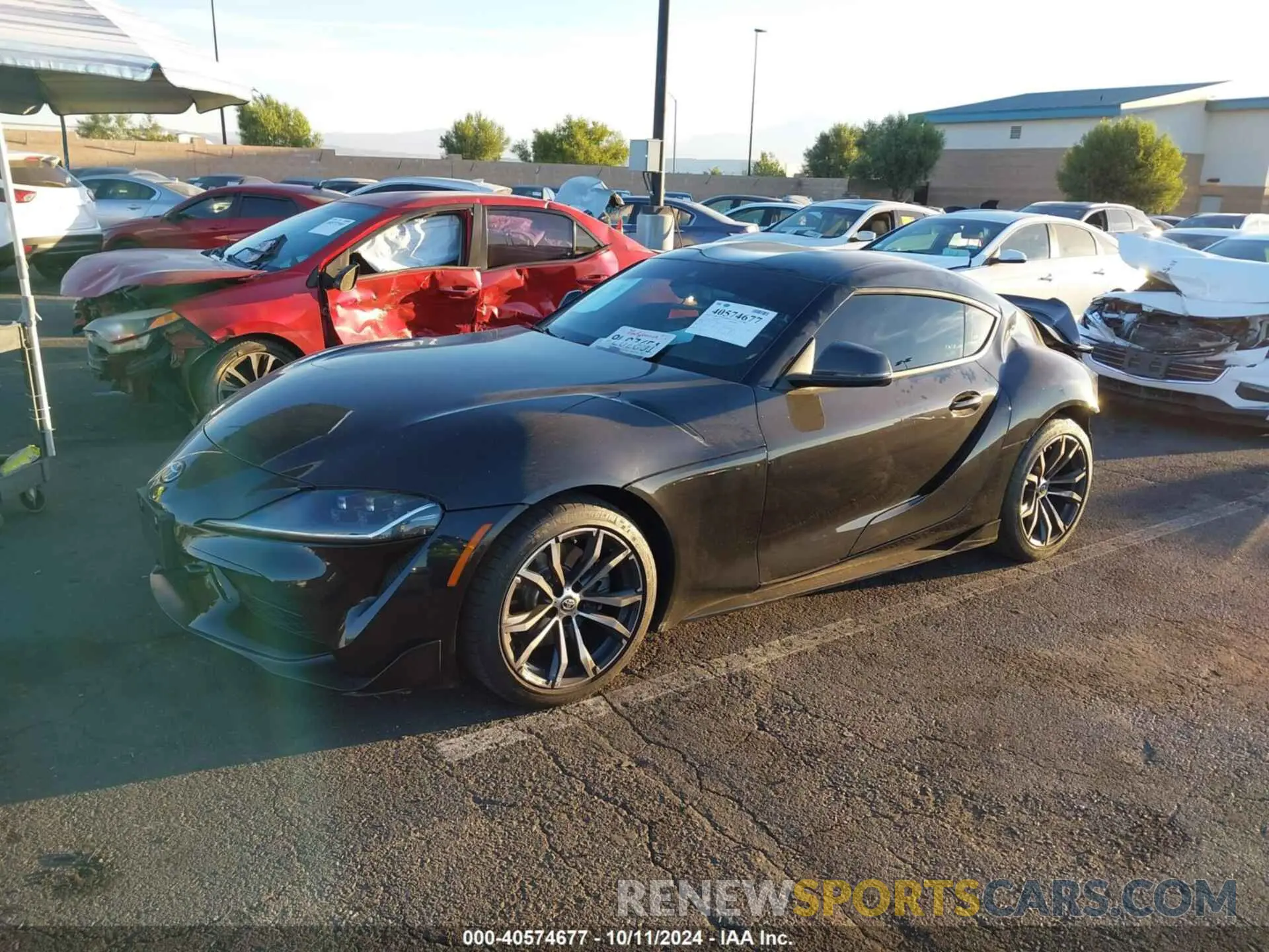 2 Photograph of a damaged car WZ1DB2C08NW047883 TOYOTA GR SUPRA 2022