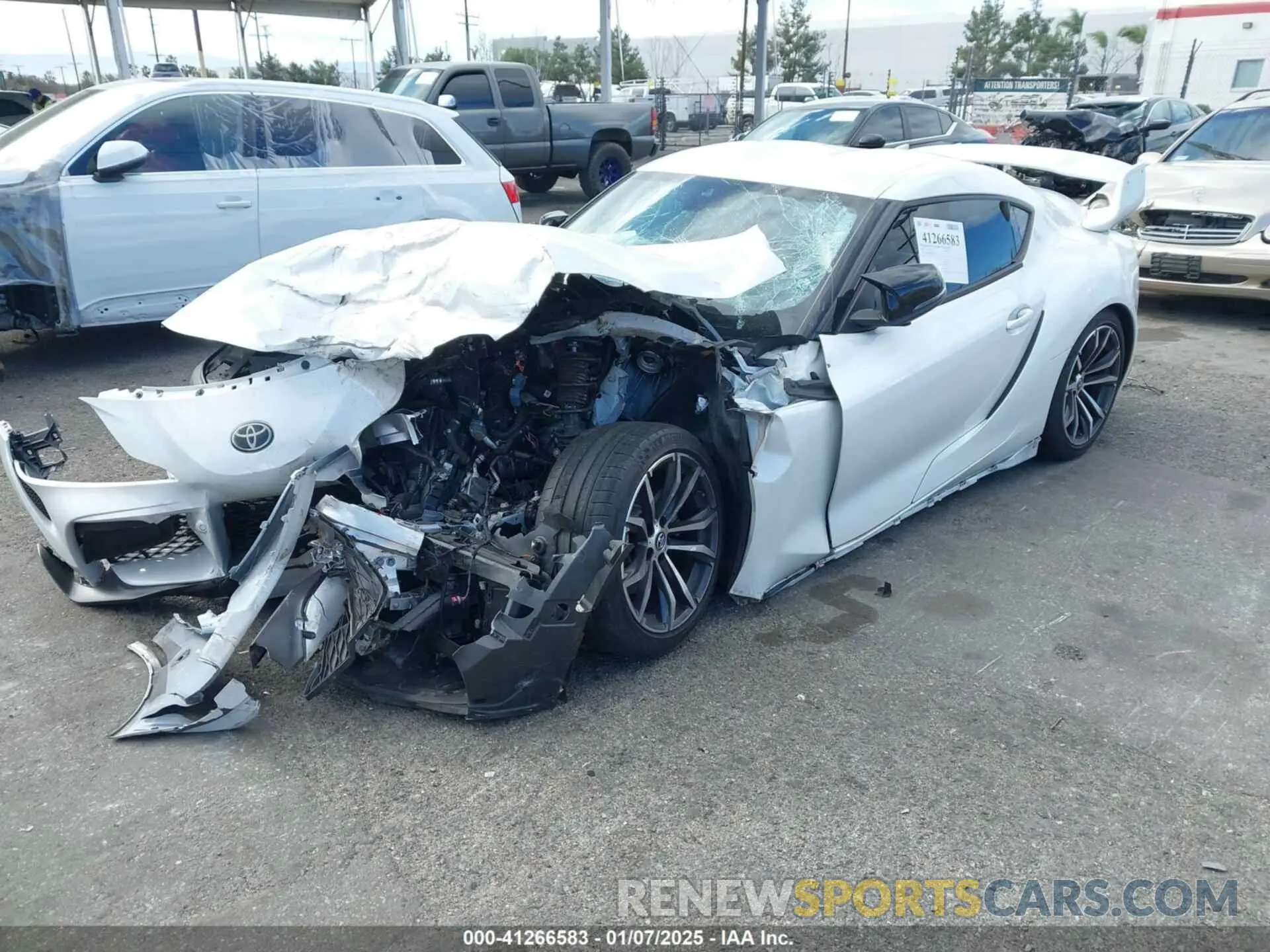 2 Photograph of a damaged car WZ1DB2G08PW054684 TOYOTA GR SUPRA 2023