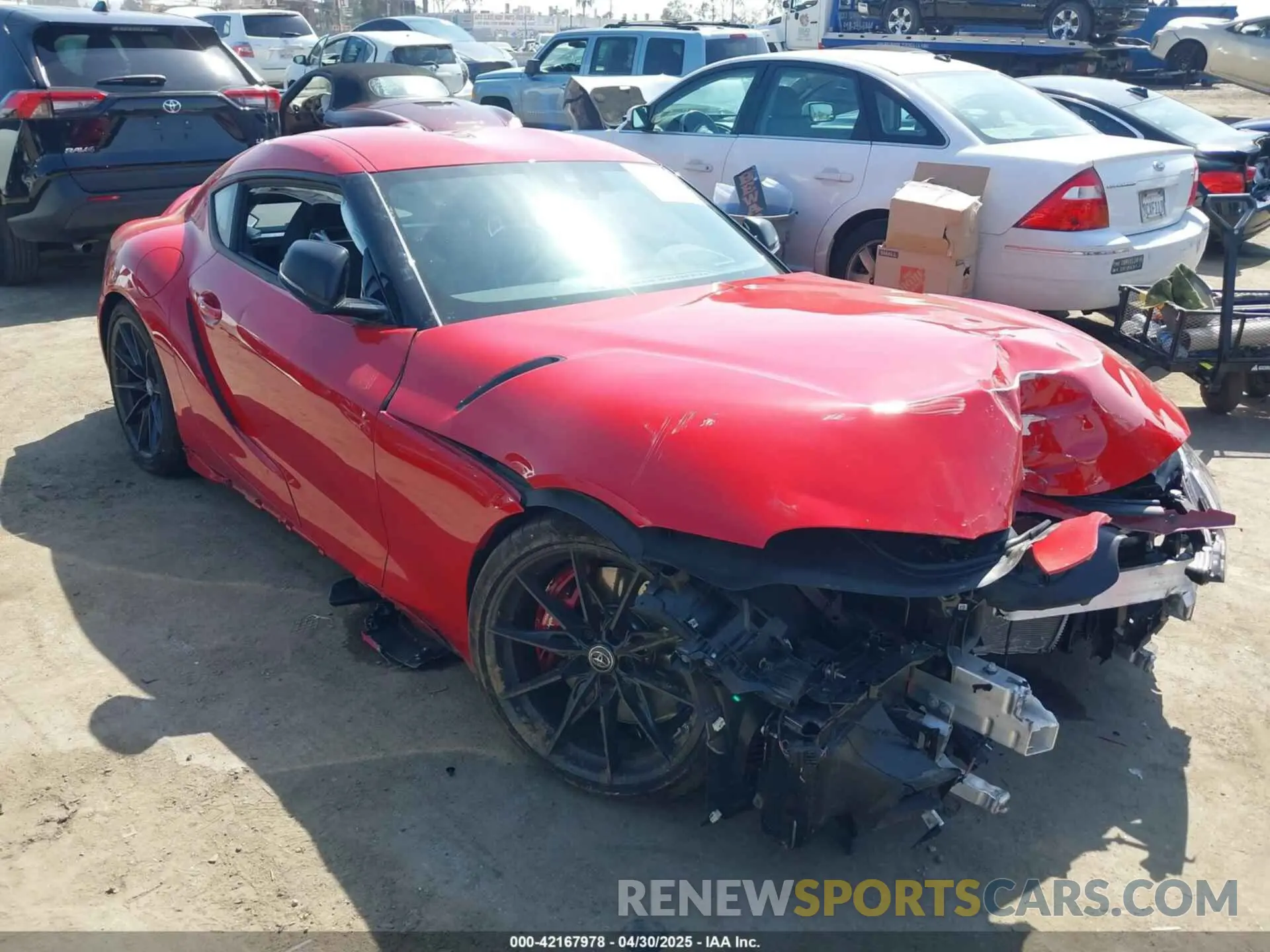 1 Photograph of a damaged car WZ1DB0G00RW067405 TOYOTA GR SUPRA 2024