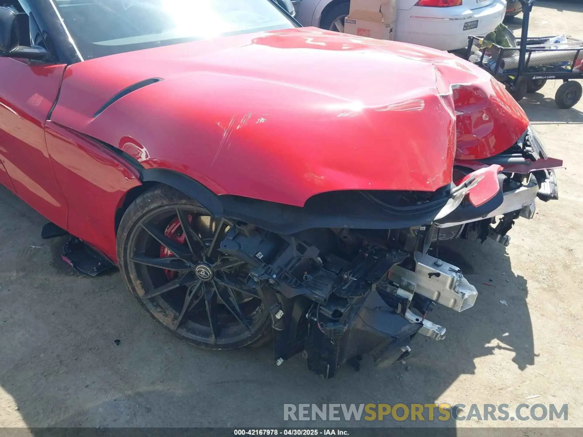 16 Photograph of a damaged car WZ1DB0G00RW067405 TOYOTA GR SUPRA 2024