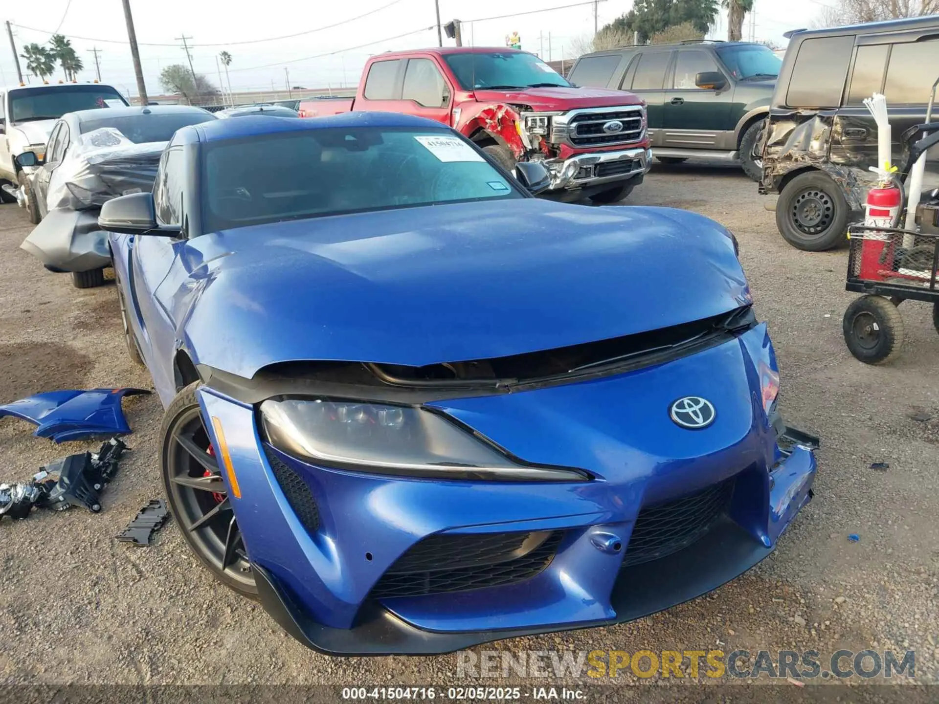 1 Photograph of a damaged car WZ1DB0G04RW067813 TOYOTA GR SUPRA 2024