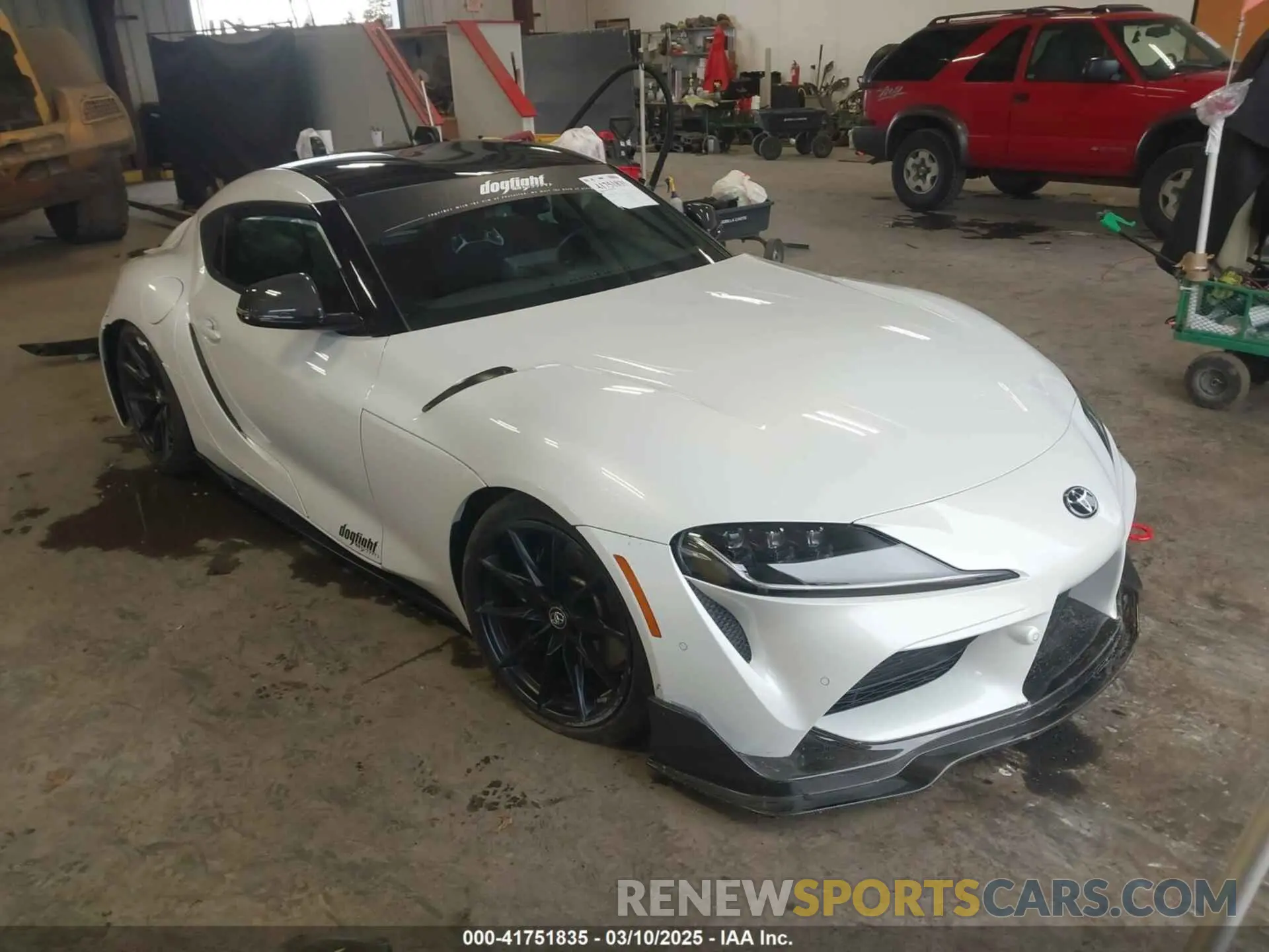 1 Photograph of a damaged car WZ1DB0G05RW064001 TOYOTA GR SUPRA 2024