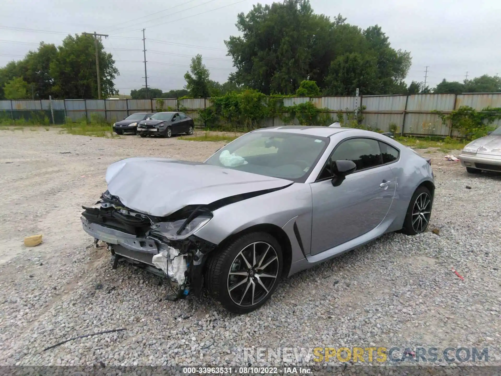 2 Photograph of a damaged car JF1ZNBB10N9750260 TOYOTA GR86 2022