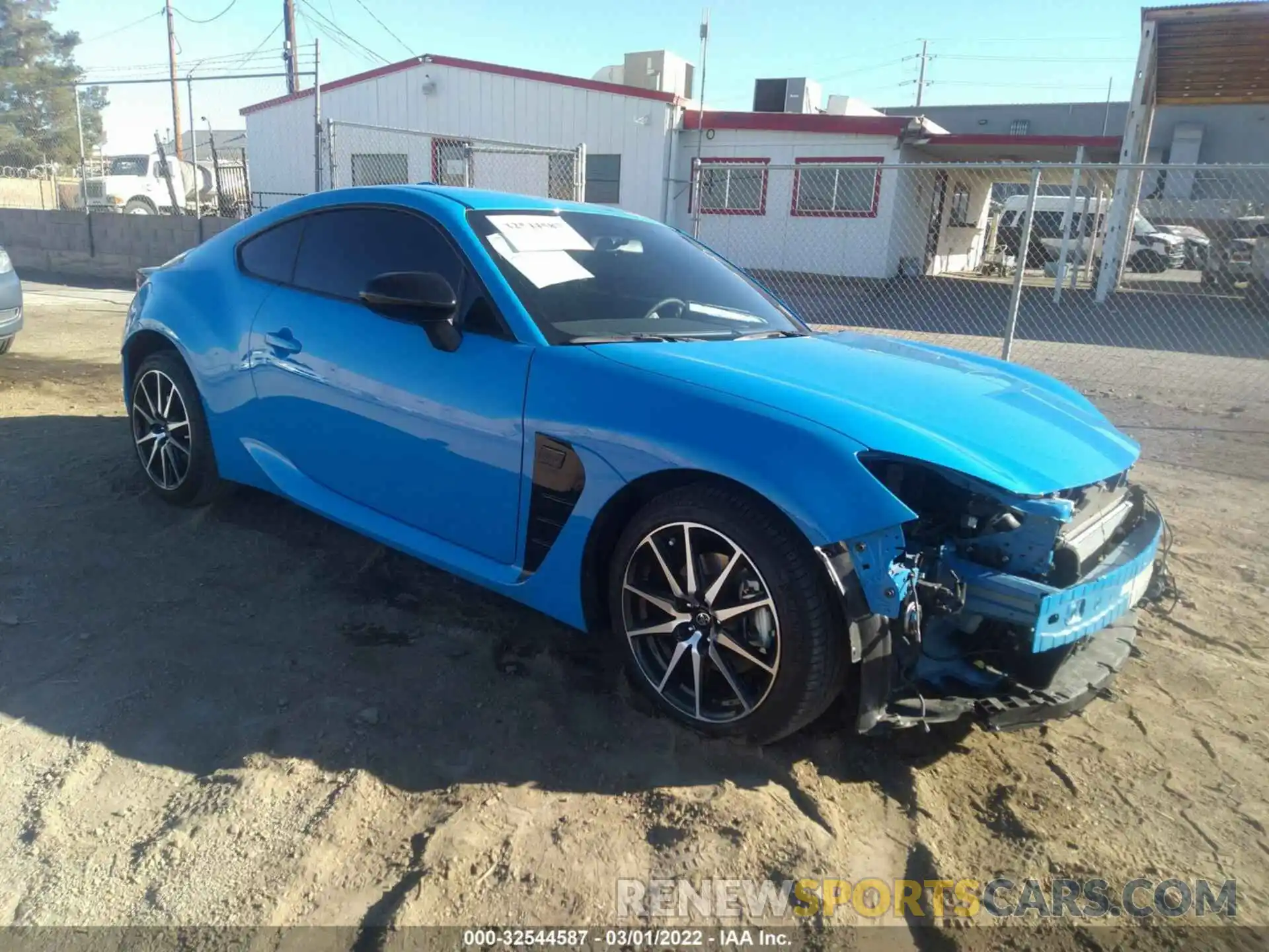 1 Photograph of a damaged car JF1ZNBB10N9751876 TOYOTA GR86 2022