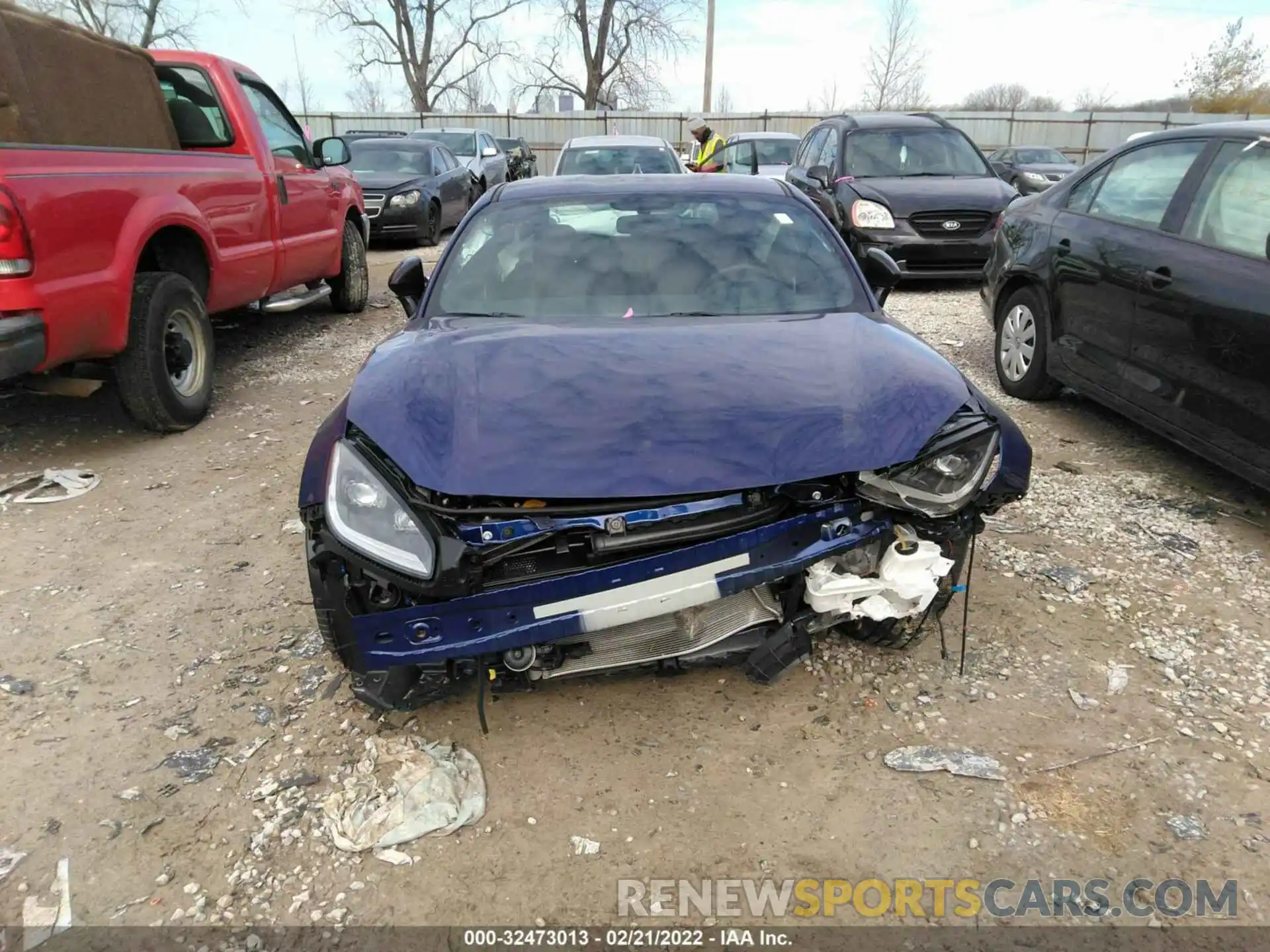 6 Photograph of a damaged car JF1ZNBB13N9750883 TOYOTA GR86 2022