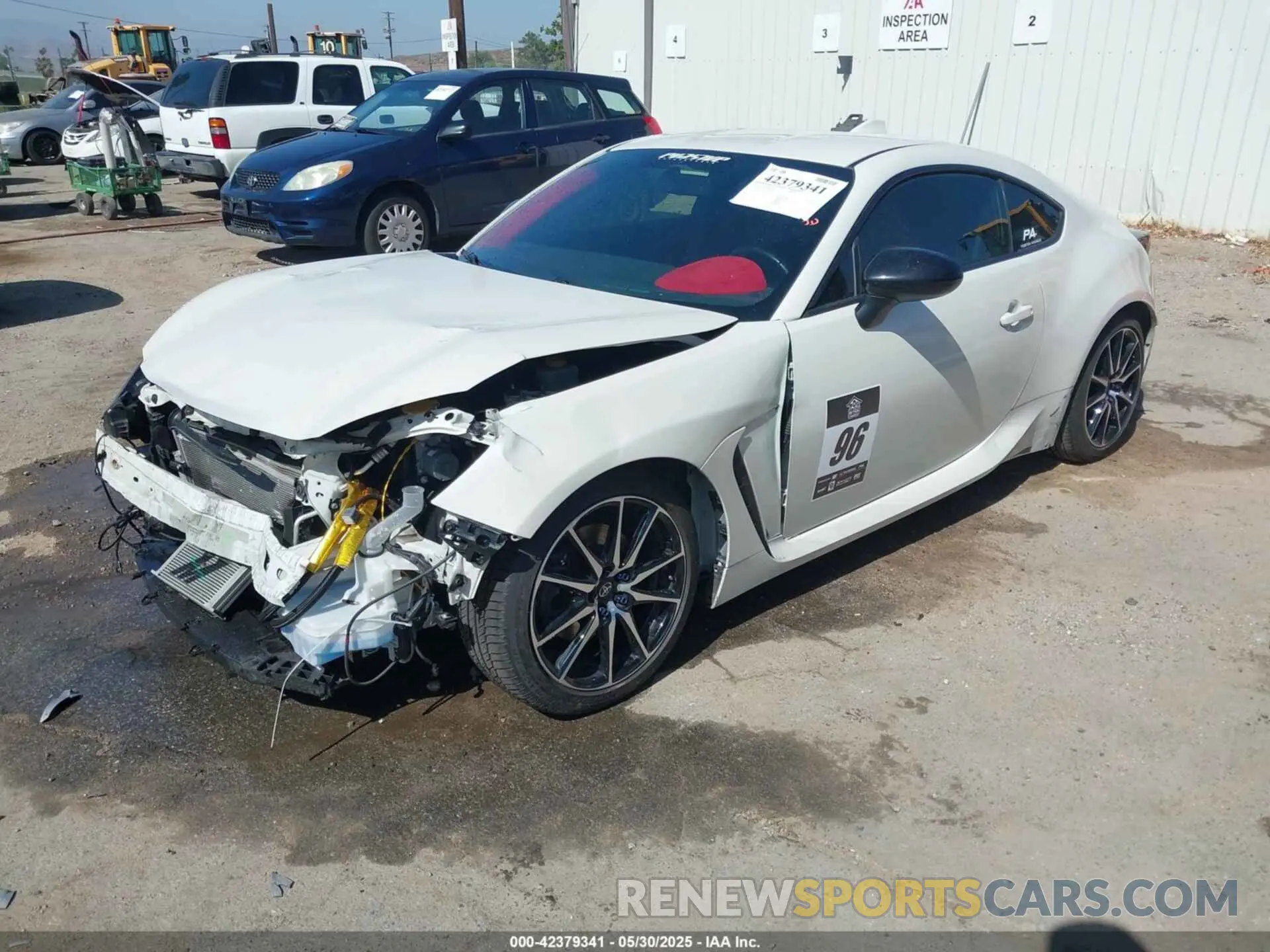 2 Photograph of a damaged car JF1ZNBB13N9756960 TOYOTA GR86 2022