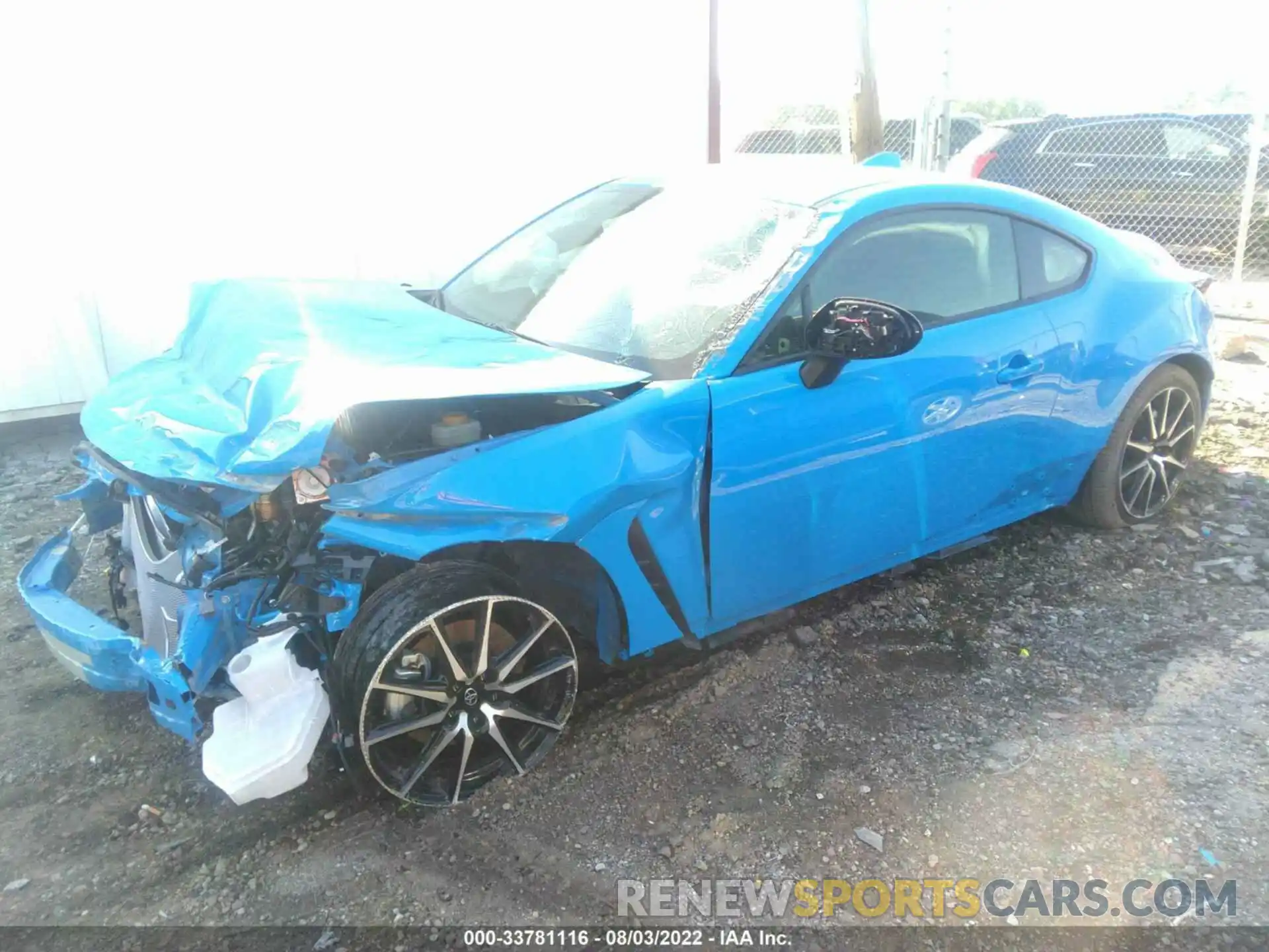 2 Photograph of a damaged car JF1ZNBB14N9757261 TOYOTA GR86 2022