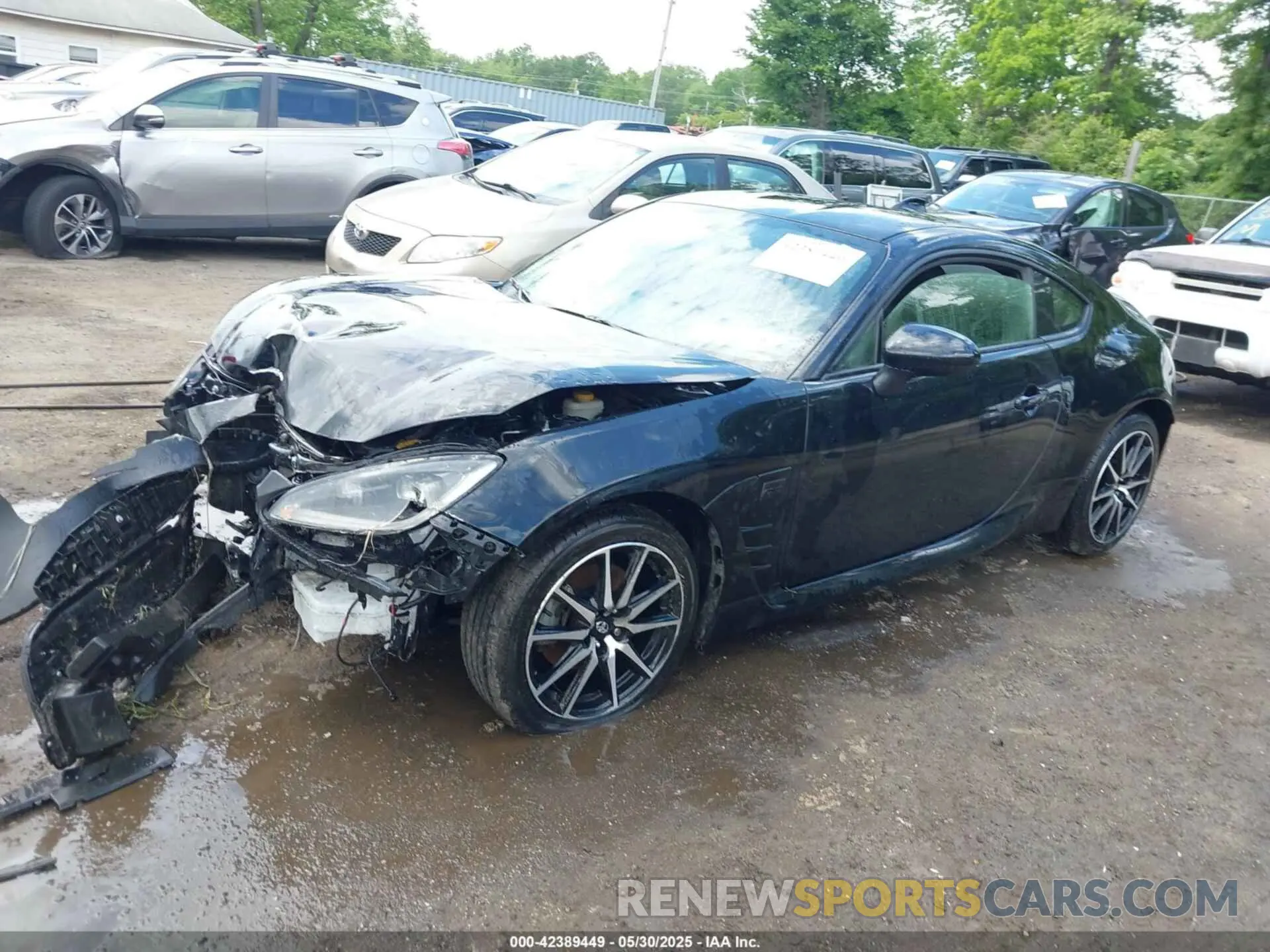 2 Photograph of a damaged car JF1ZNBC10N8750795 TOYOTA GR86 2022