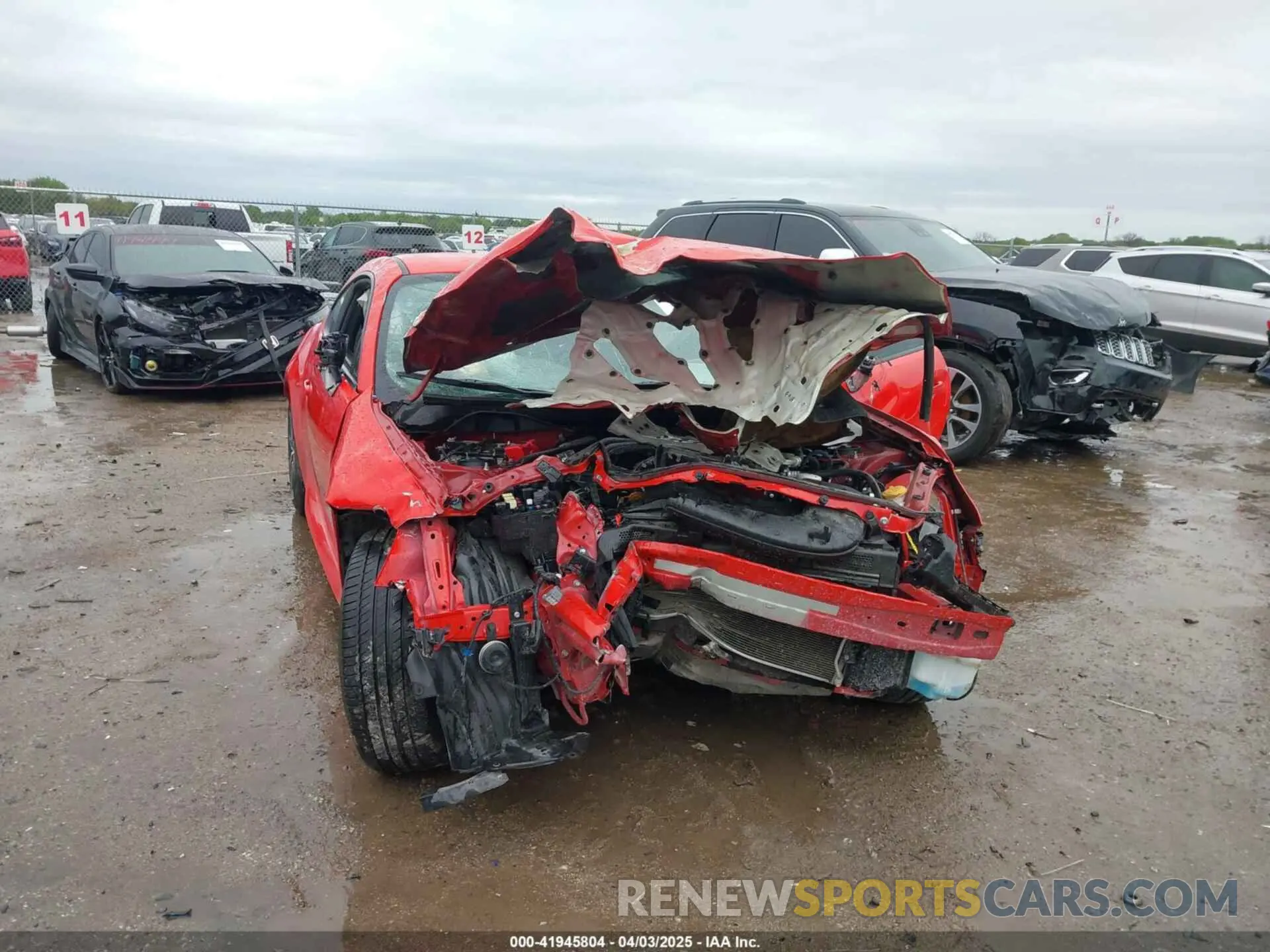 6 Photograph of a damaged car JF1ZNBC11N8755312 TOYOTA GR86 2022