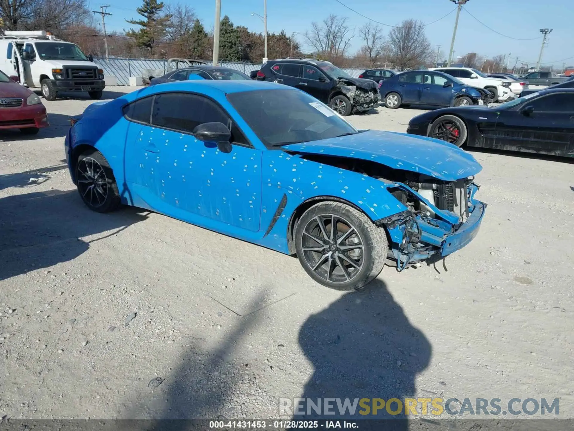 1 Photograph of a damaged car JF1ZNBC11N8756315 TOYOTA GR86 2022