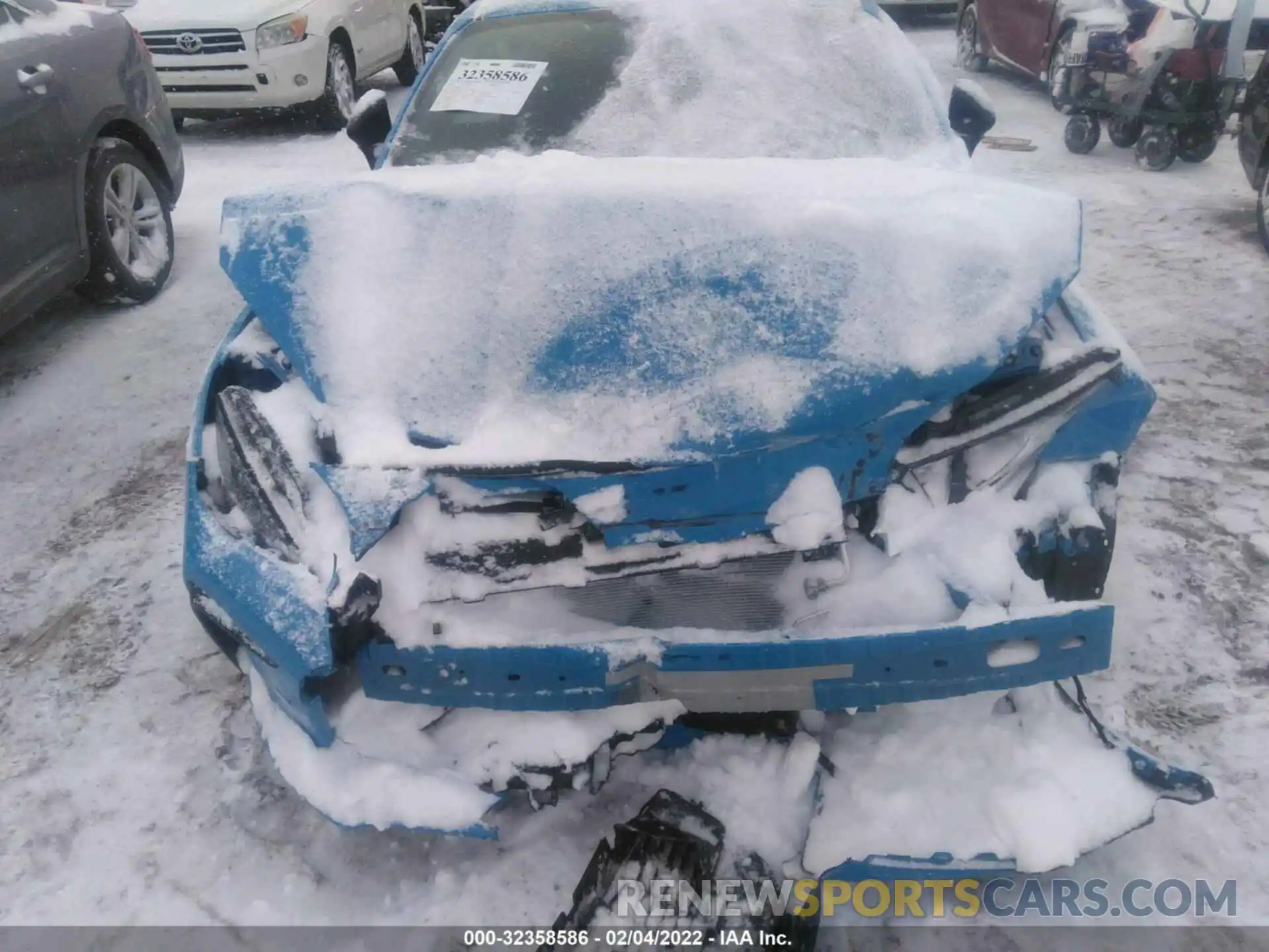 6 Photograph of a damaged car JF1ZNBC12N8751866 TOYOTA GR86 2022