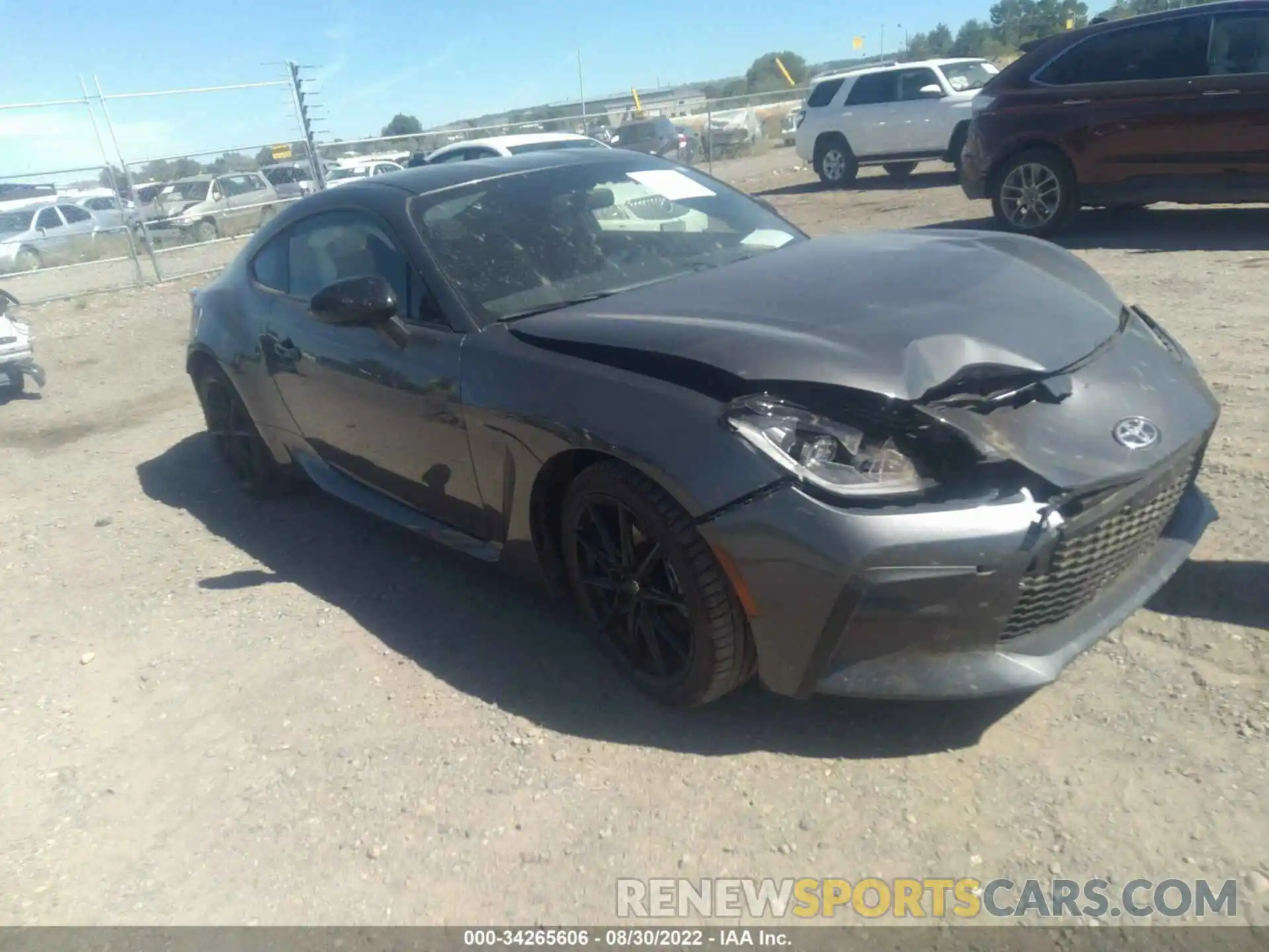 1 Photograph of a damaged car JF1ZNBE17N9754348 TOYOTA GR86 2022