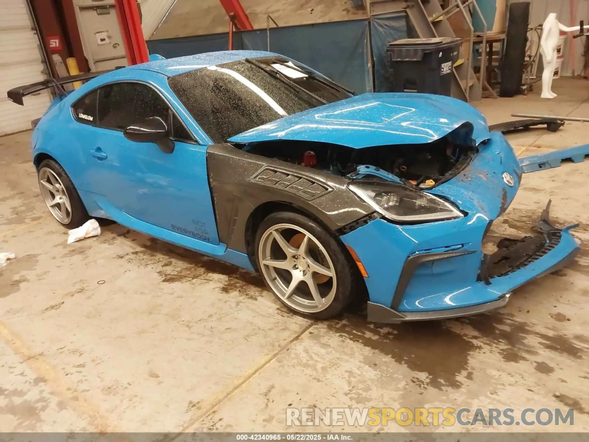 1 Photograph of a damaged car JF1ZNBF10N8751344 TOYOTA GR86 2022
