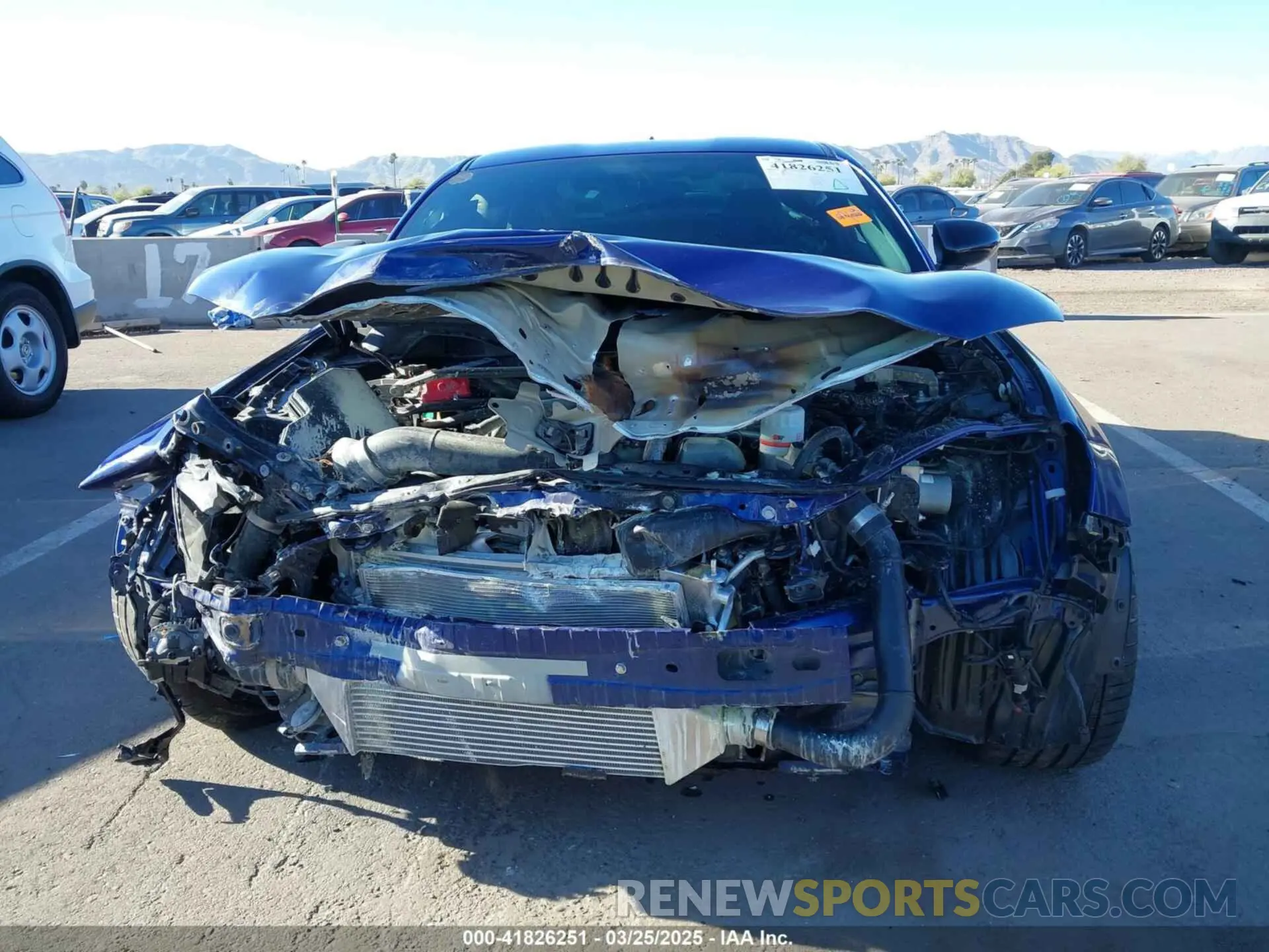 6 Photograph of a damaged car JF1ZNBF18N8750653 TOYOTA GR86 2022