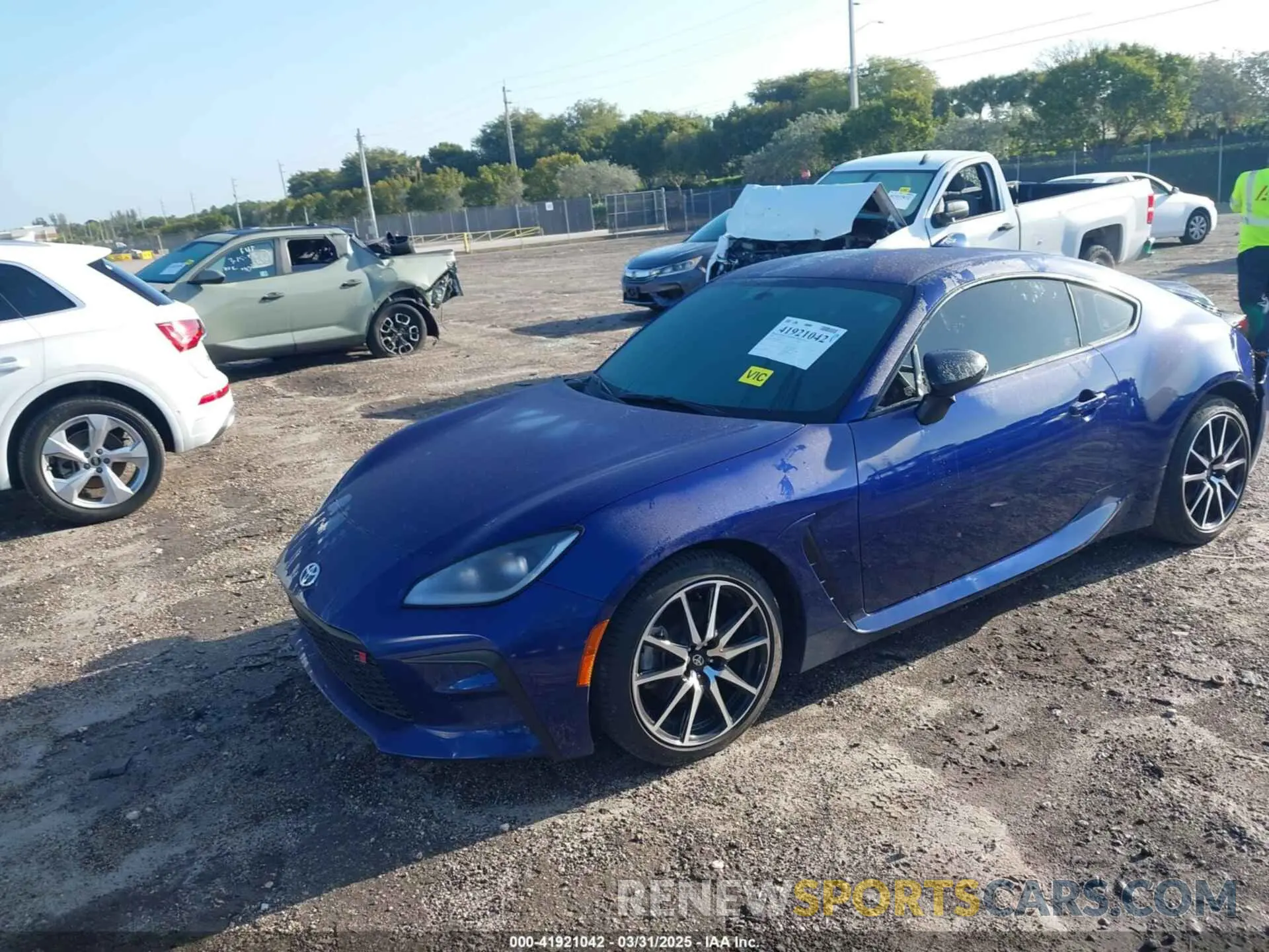 2 Photograph of a damaged car JF1ZNBC10P8756681 TOYOTA GR86 2023