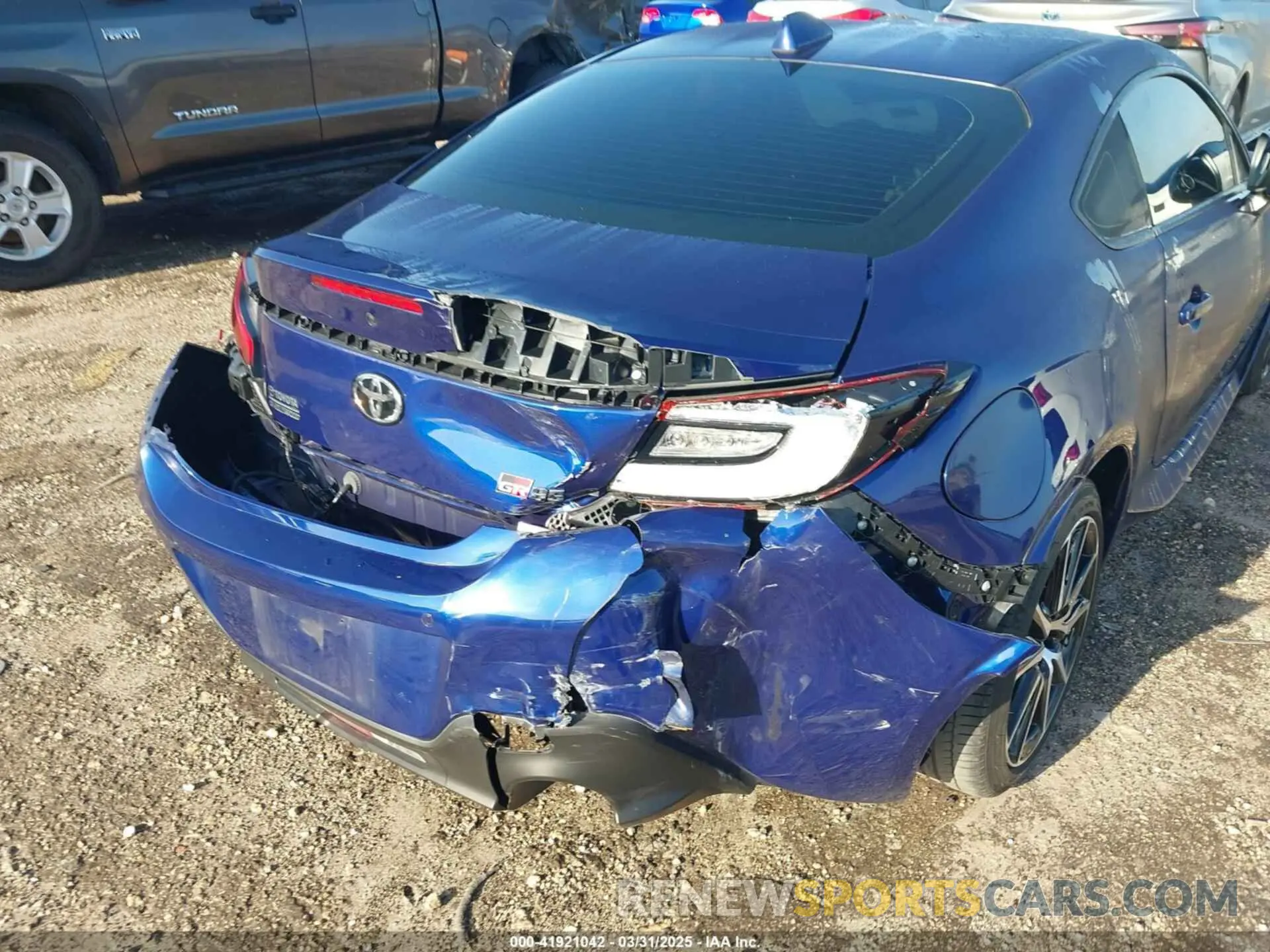 6 Photograph of a damaged car JF1ZNBC10P8756681 TOYOTA GR86 2023