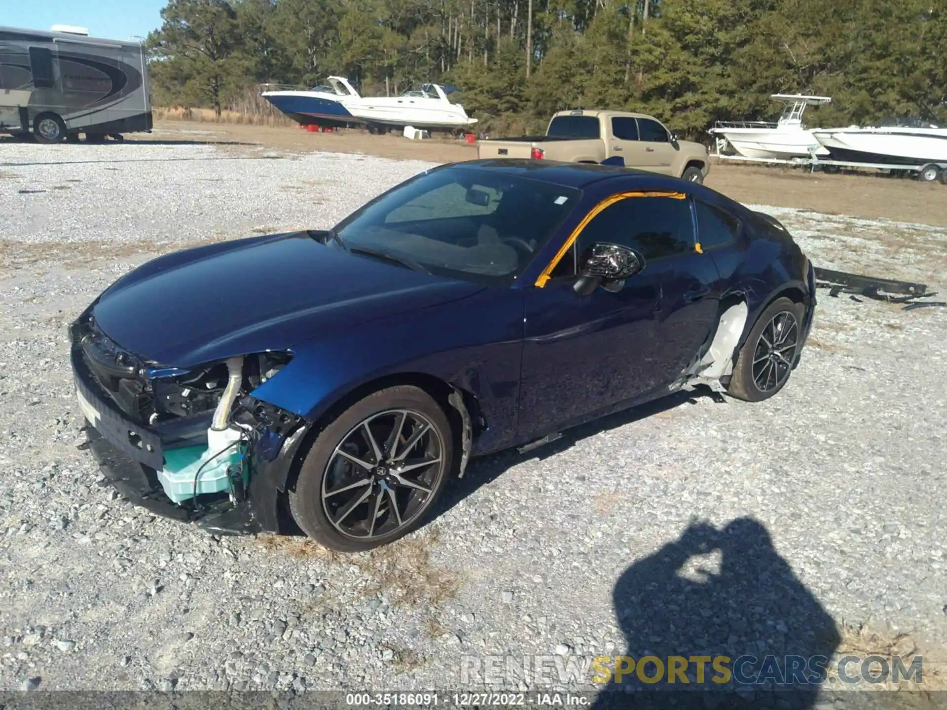 2 Photograph of a damaged car JF1ZNBC11P8751442 TOYOTA GR86 2023