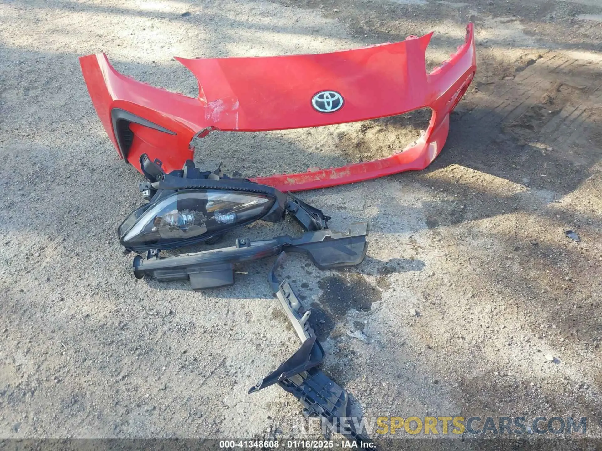 12 Photograph of a damaged car JF1ZNBC12P8754012 TOYOTA GR86 2023