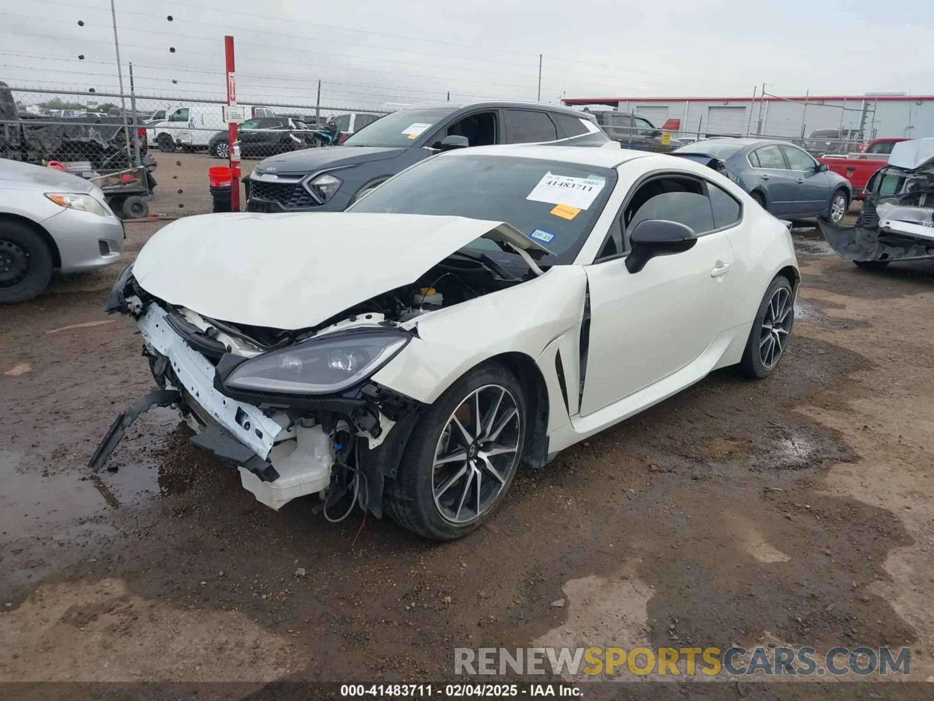 2 Photograph of a damaged car JF1ZNBC1XP8762794 TOYOTA GR86 2023