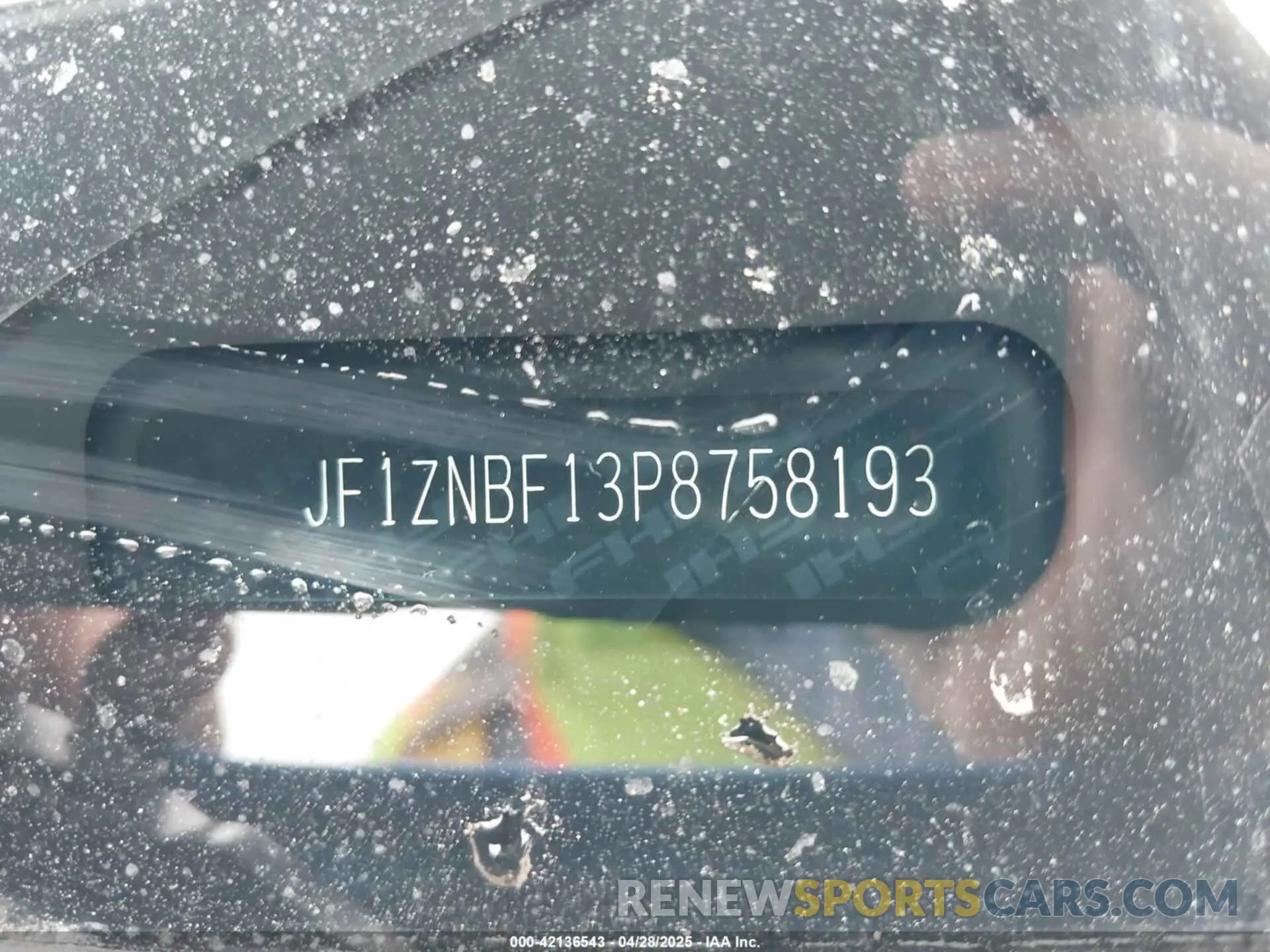 19 Photograph of a damaged car JF1ZNBF13P8758193 TOYOTA GR86 2023