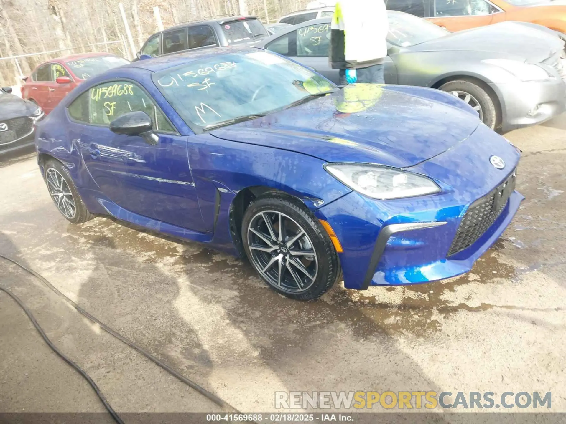 1 Photograph of a damaged car JF1ZNBB16R8760044 TOYOTA GR86 2024