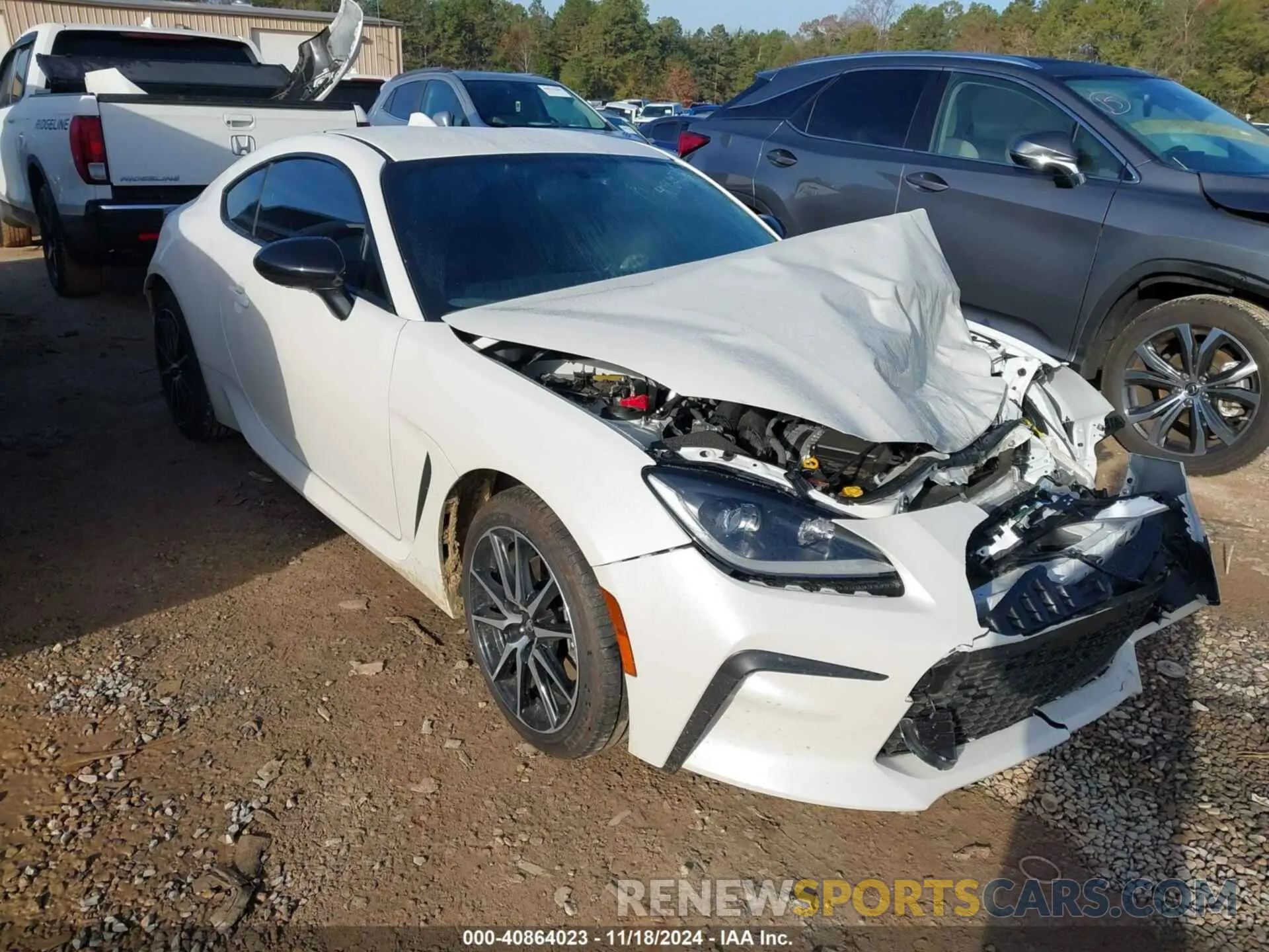 1 Photograph of a damaged car JF1ZNBB16R9757090 TOYOTA GR86 2024