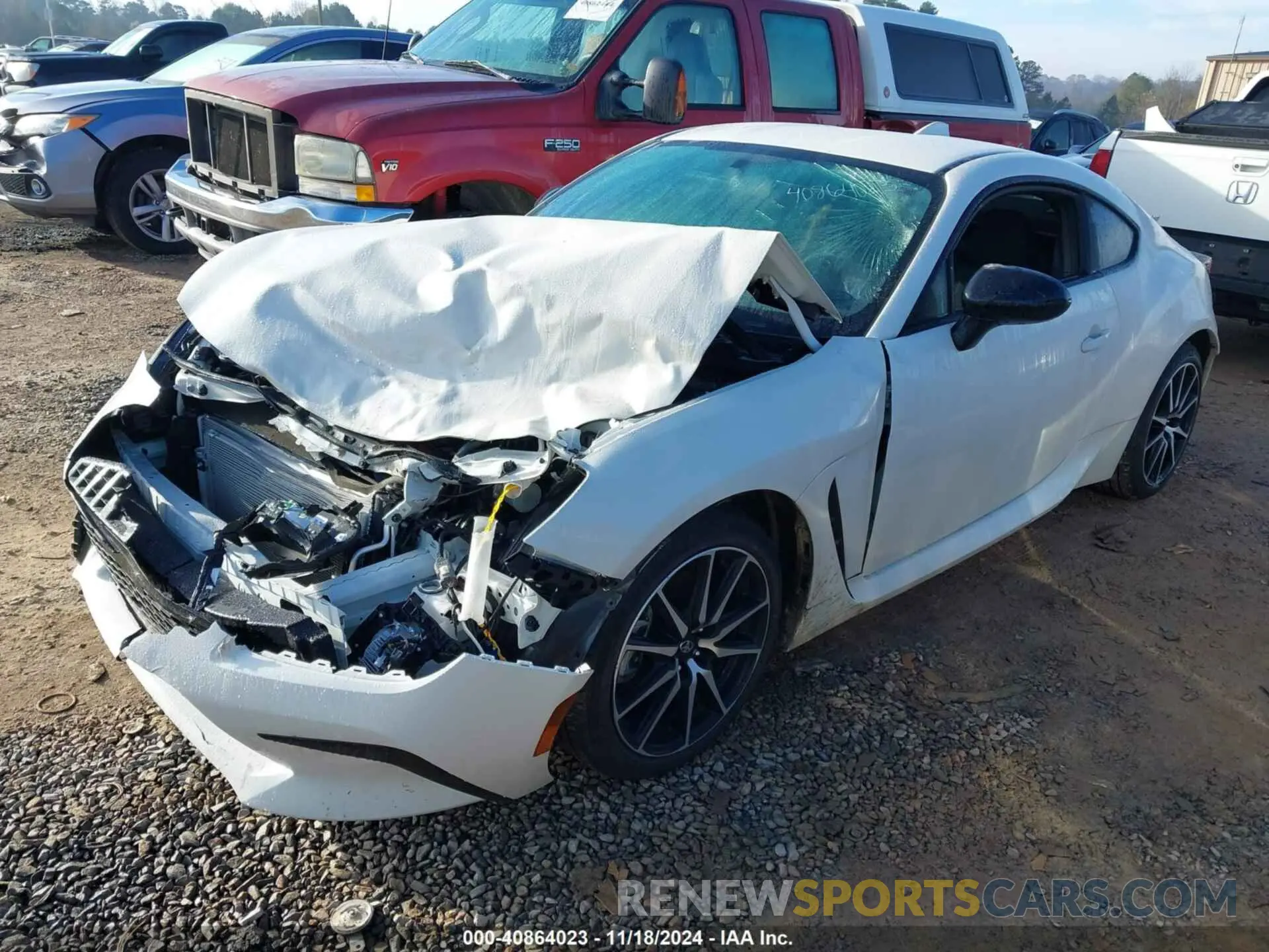 2 Photograph of a damaged car JF1ZNBB16R9757090 TOYOTA GR86 2024