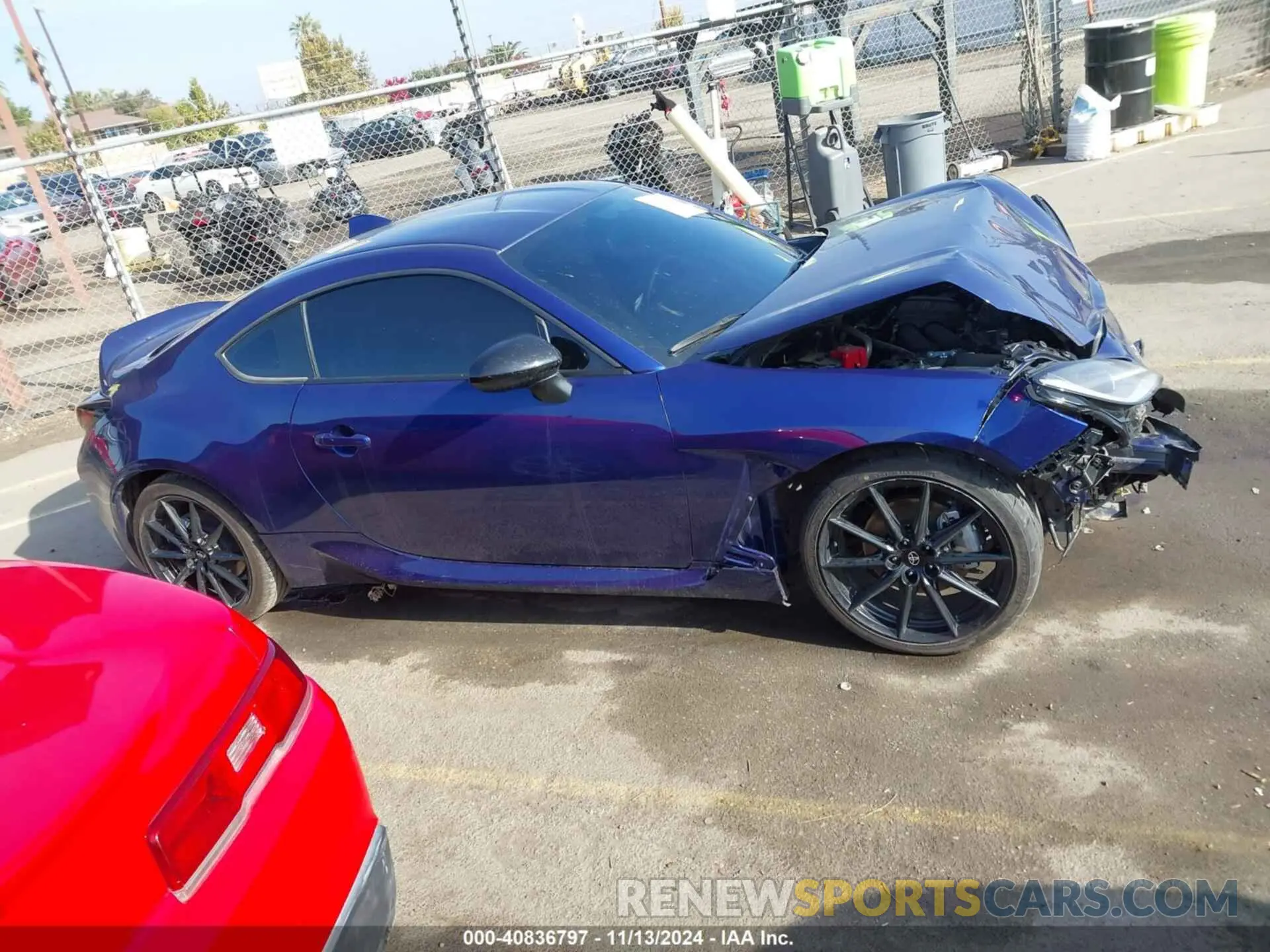 13 Photograph of a damaged car JF1ZNBE12R9755767 TOYOTA GR86 2024