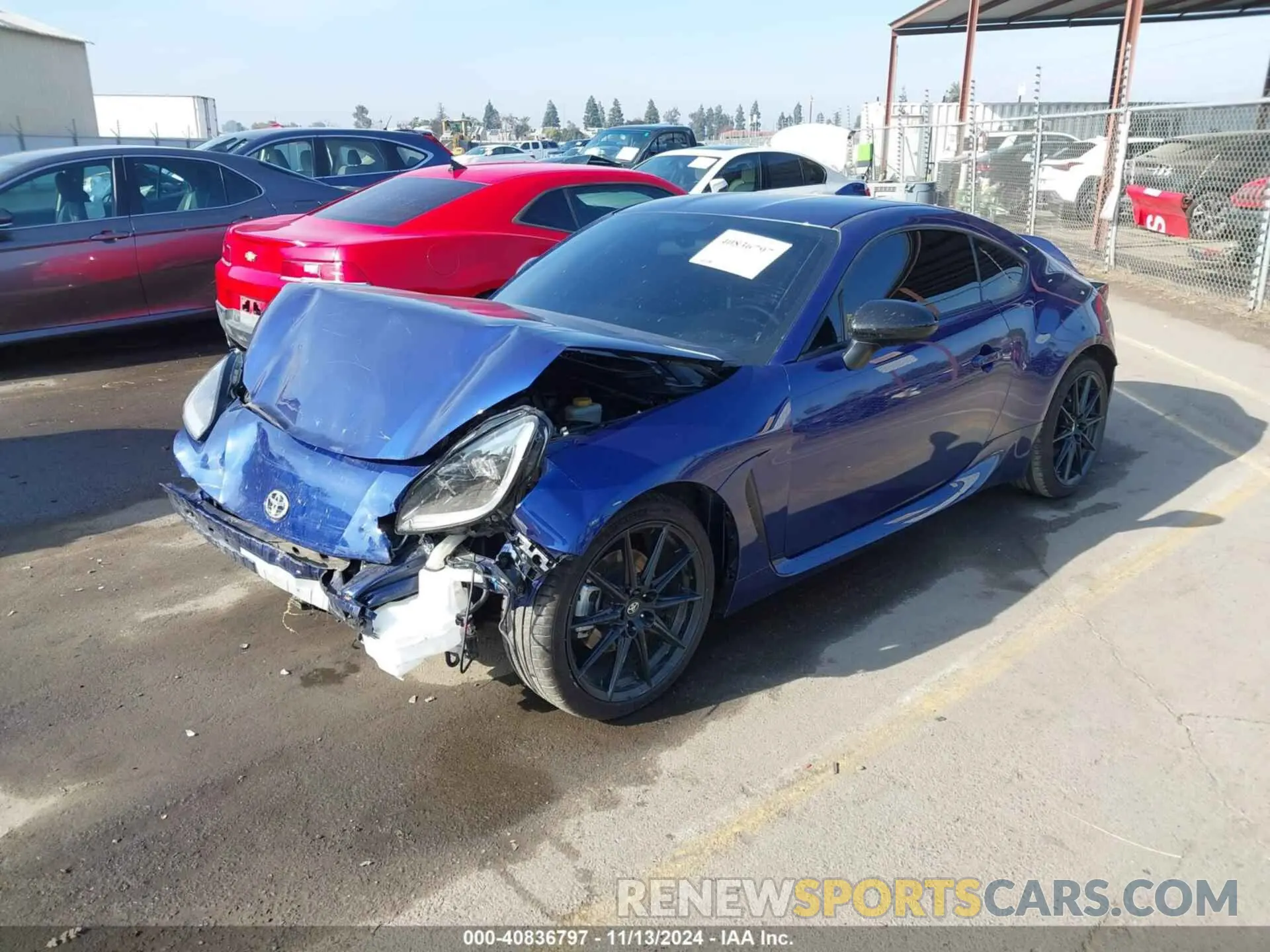 2 Photograph of a damaged car JF1ZNBE12R9755767 TOYOTA GR86 2024