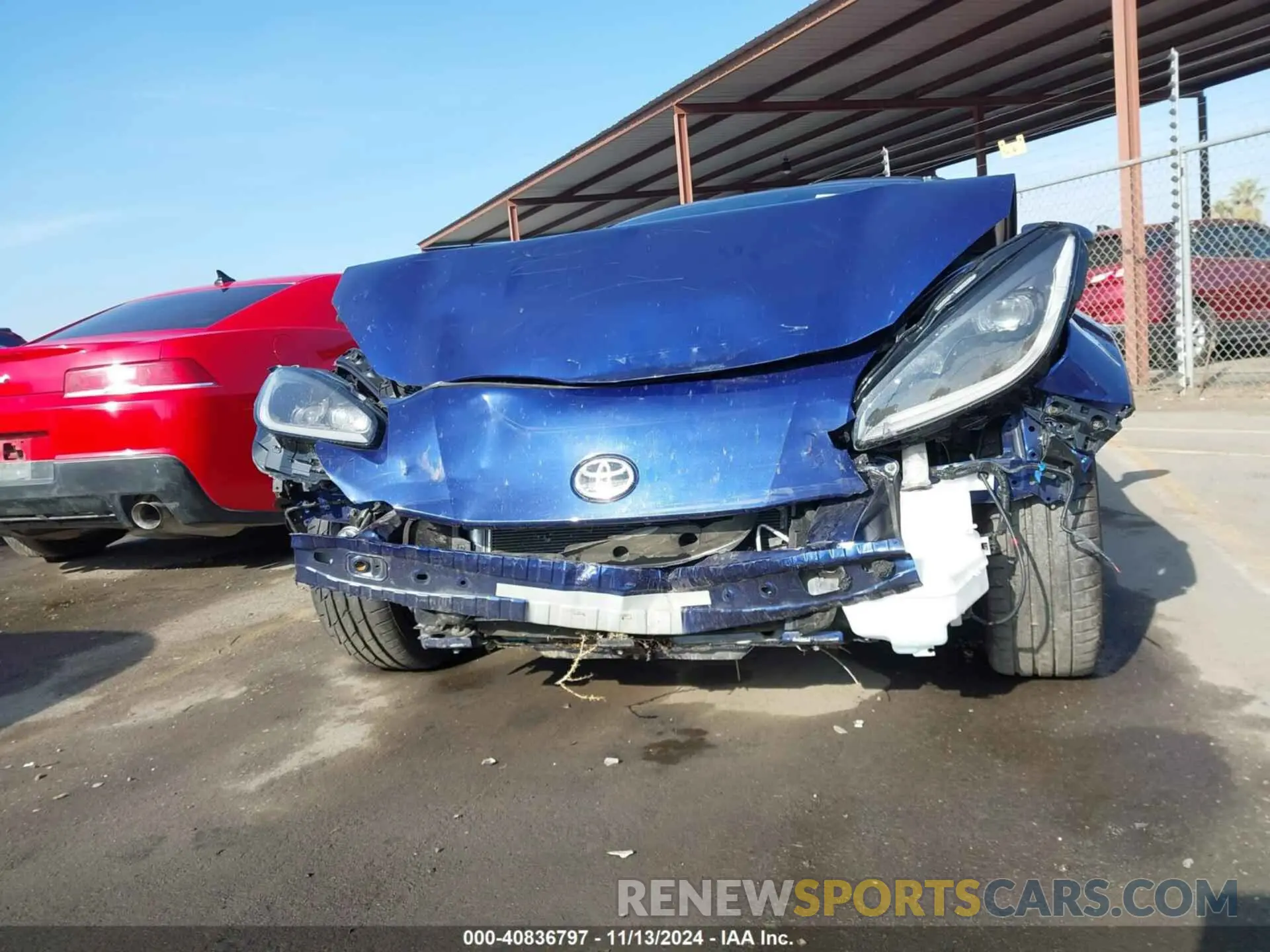 21 Photograph of a damaged car JF1ZNBE12R9755767 TOYOTA GR86 2024
