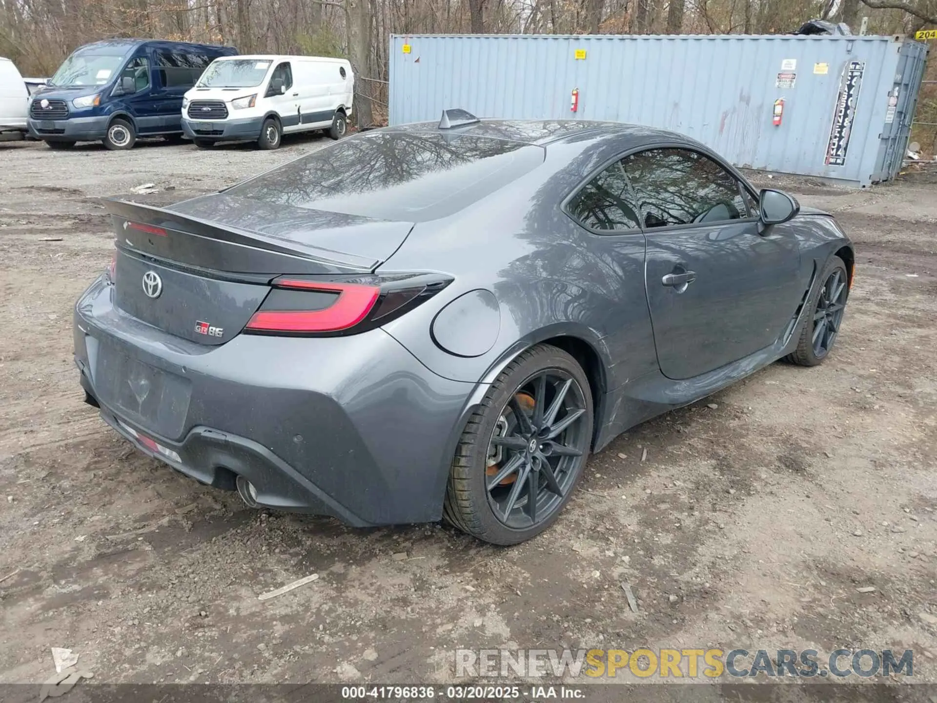 4 Photograph of a damaged car JF1ZNBE18R8756993 TOYOTA GR86 2024