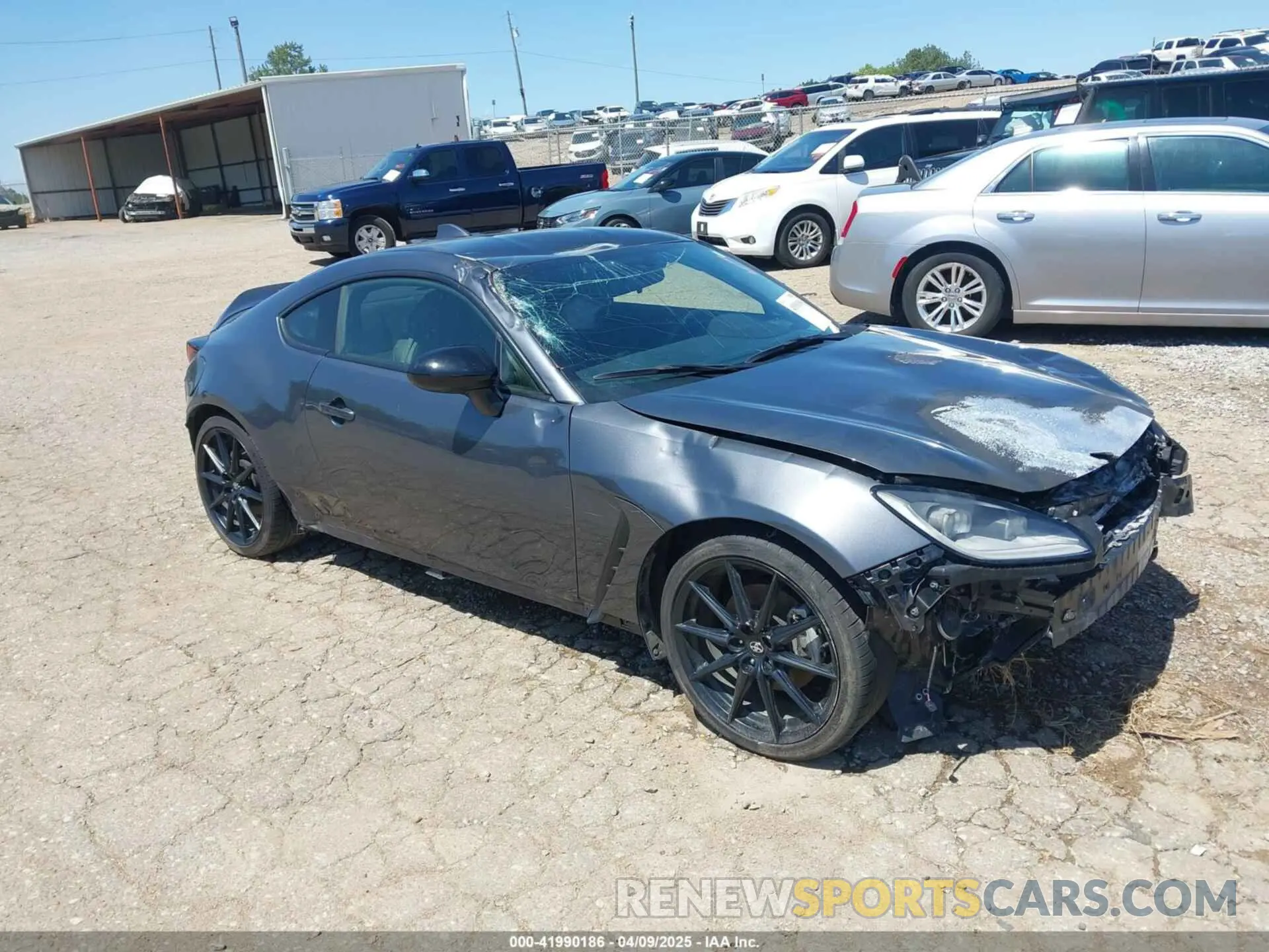 1 Photograph of a damaged car JF1ZNBE1XR8756803 TOYOTA GR86 2024