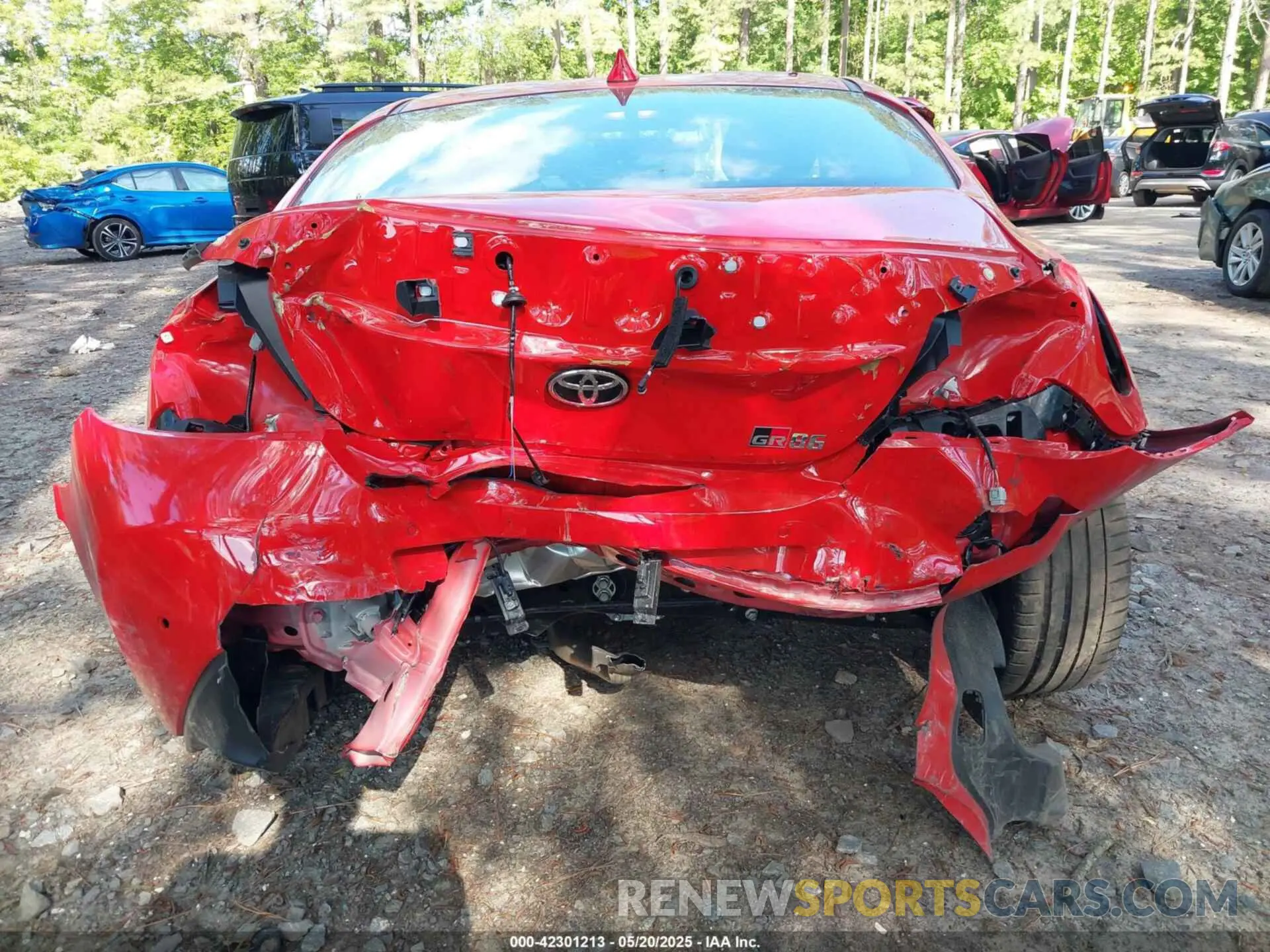 17 Photograph of a damaged car JF1ZNBE1XR8760723 TOYOTA GR86 2024