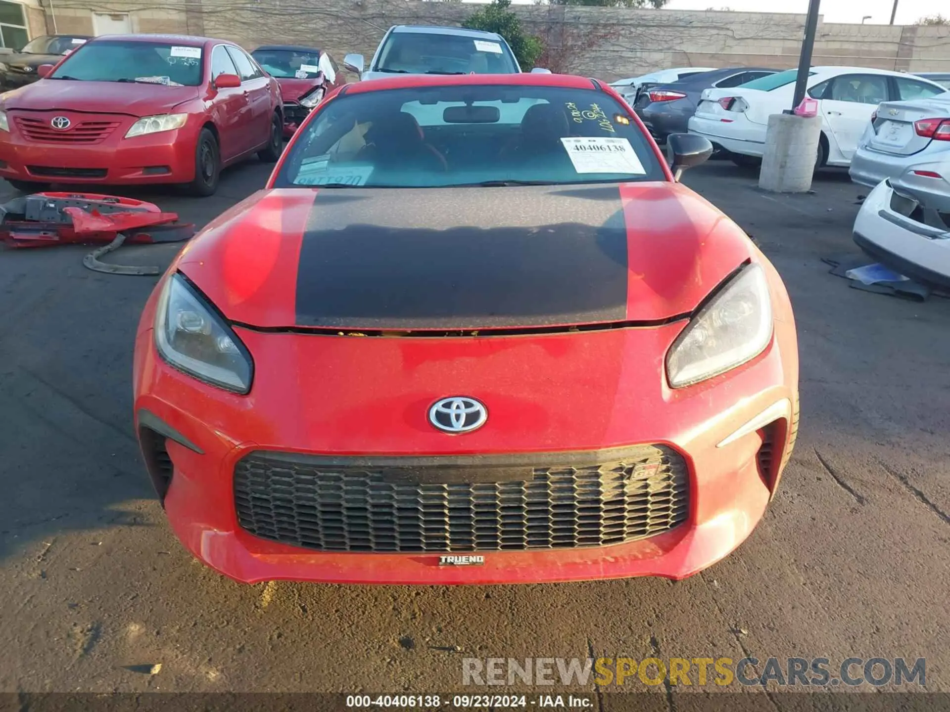 13 Photograph of a damaged car JF1ZNBM11R8752608 TOYOTA GR86 2024