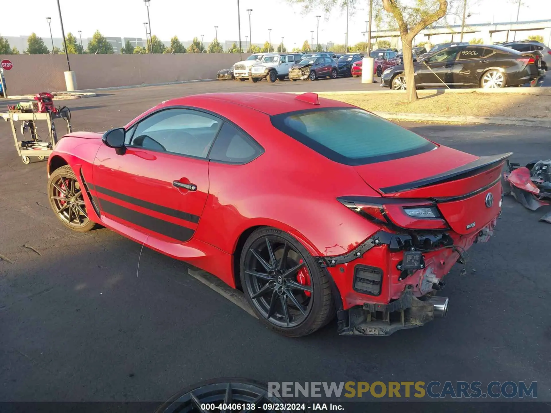 3 Photograph of a damaged car JF1ZNBM11R8752608 TOYOTA GR86 2024
