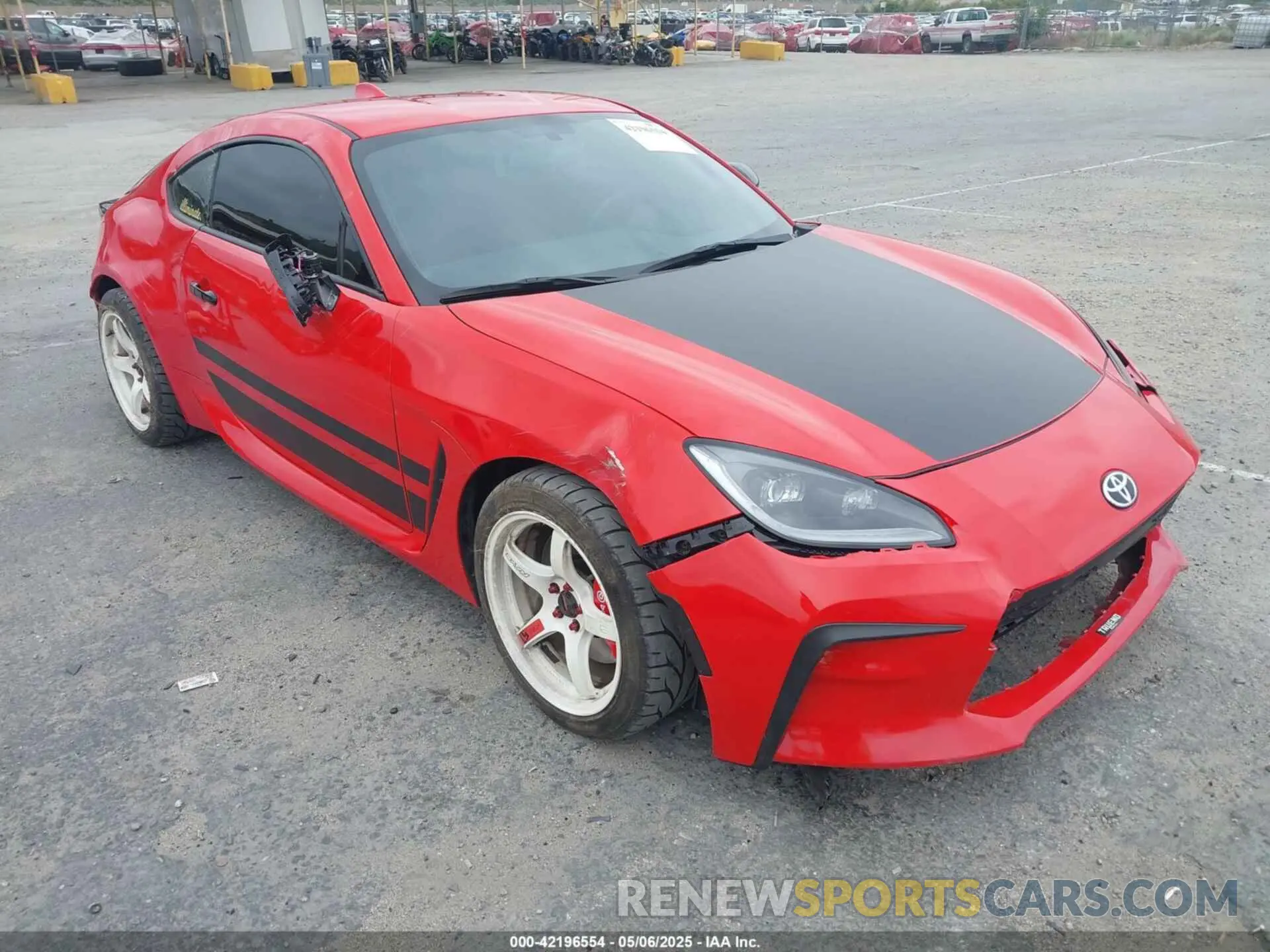 1 Photograph of a damaged car JF1ZNBM15R9750774 TOYOTA GR86 2024