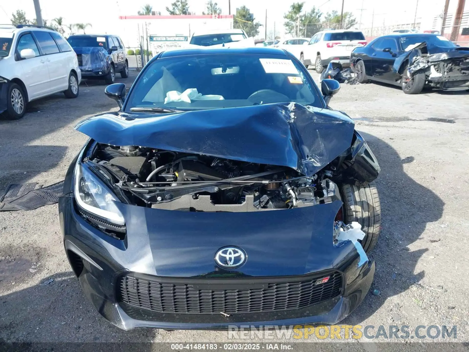 12 Photograph of a damaged car JF1ZNBE14S9750575 TOYOTA GR86 2025