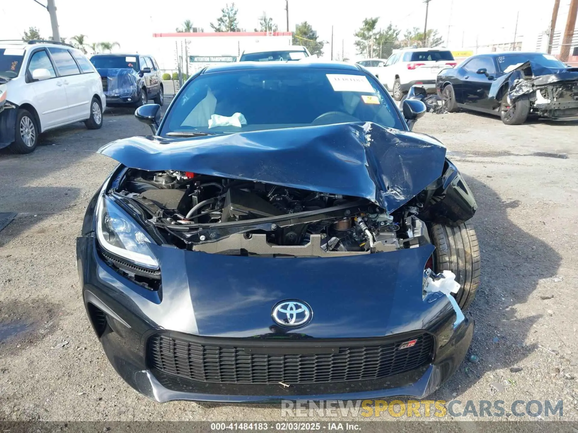 6 Photograph of a damaged car JF1ZNBE14S9750575 TOYOTA GR86 2025